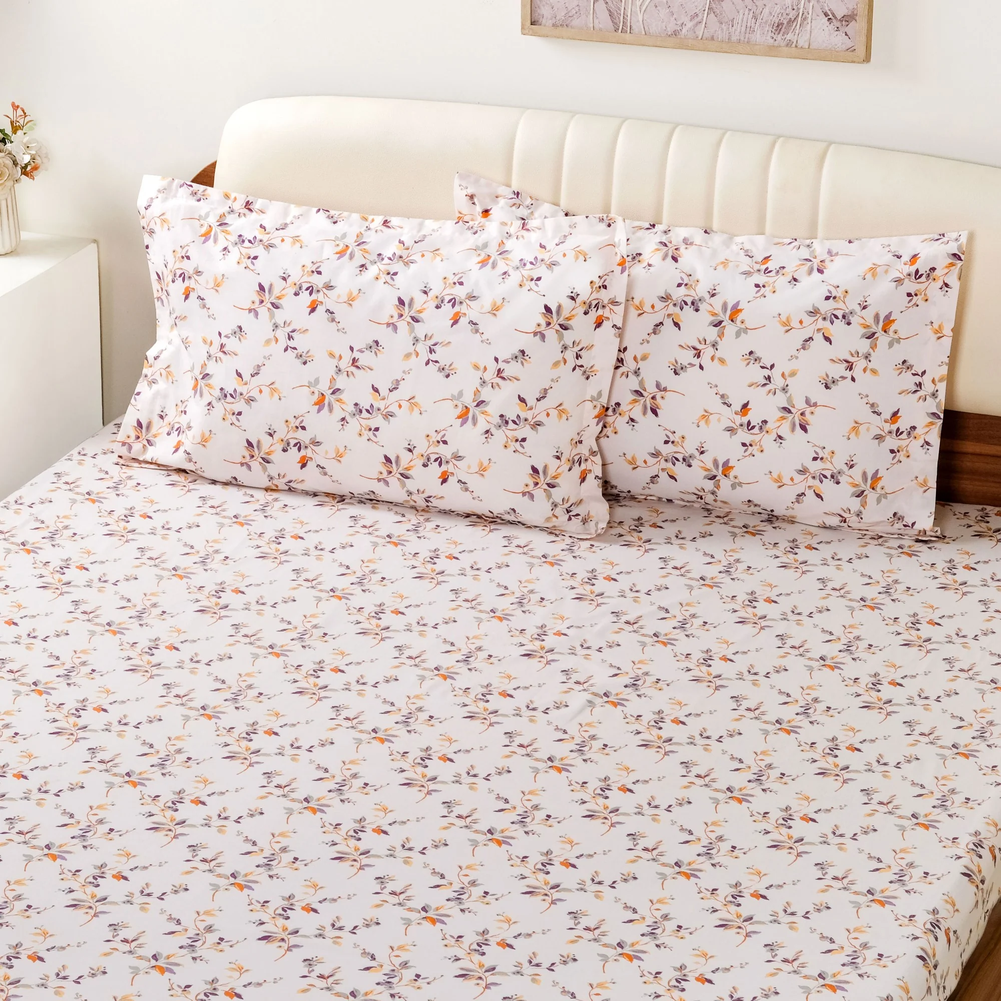 Sunsera Pure Cotton King Size Bedding Set 275x275cm - Image 8