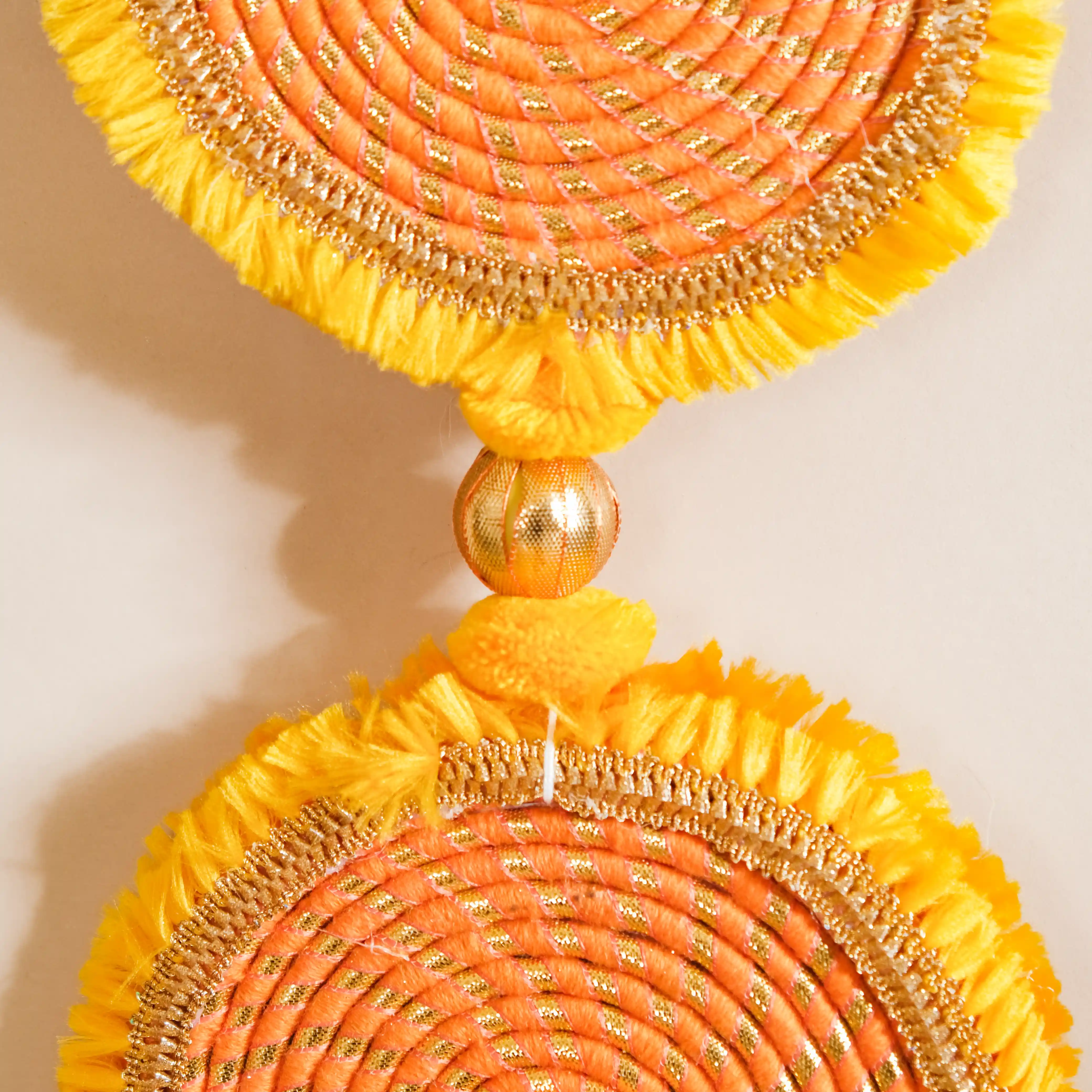 Sustainable Handcrafted Wall Hanging Set of 2 - Image 7