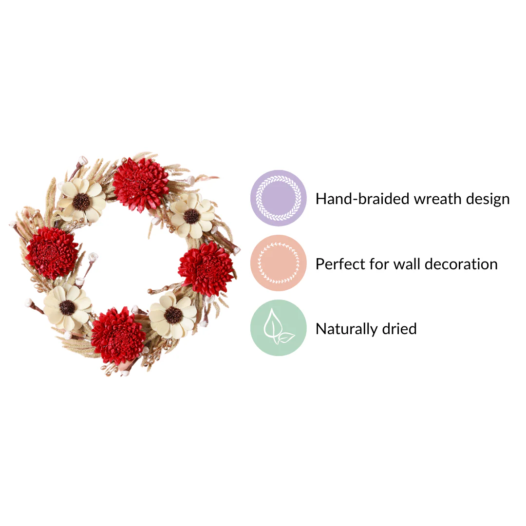 Sustainable Wreath For Home Decoration - Image 4