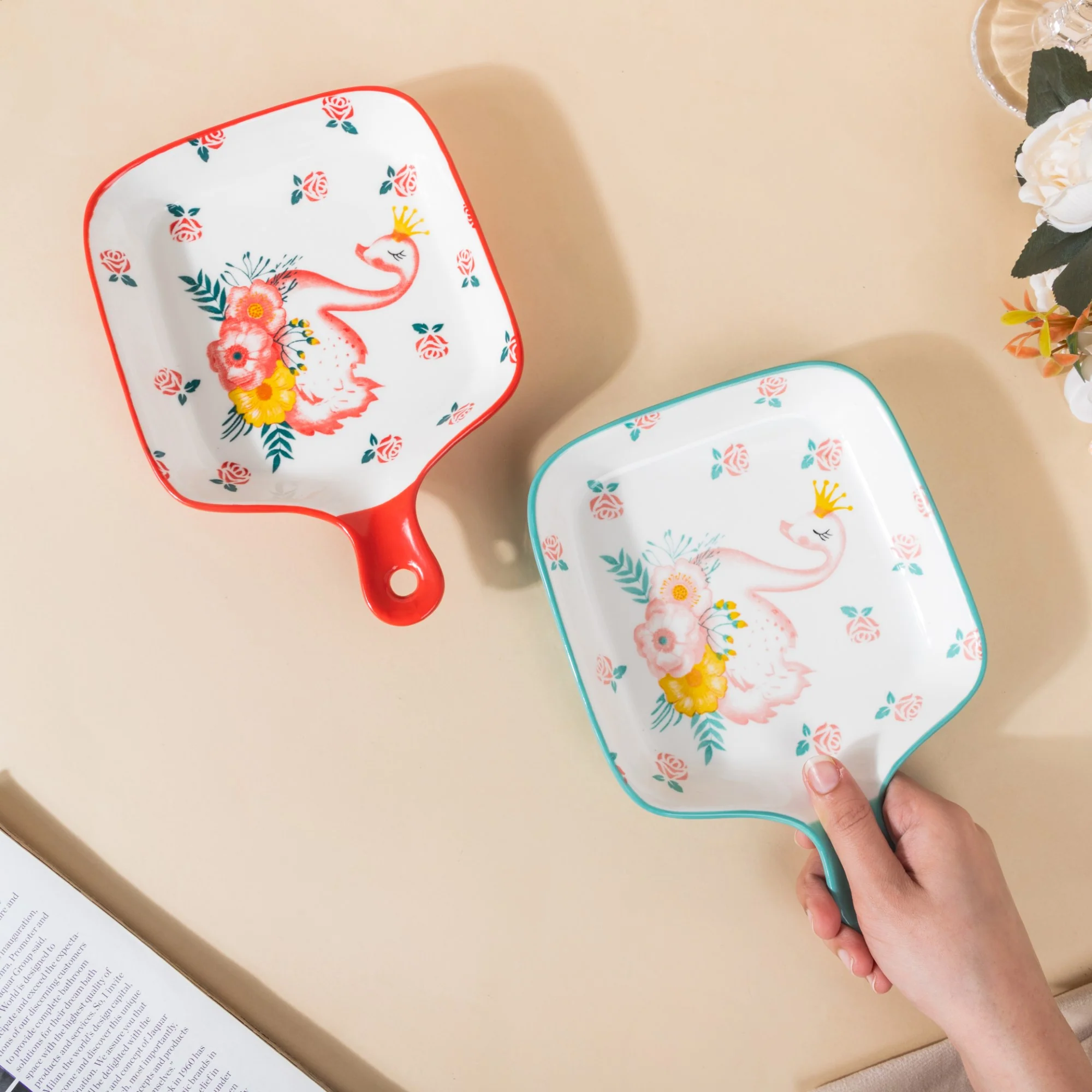 Swan Baking Plate - Image 10