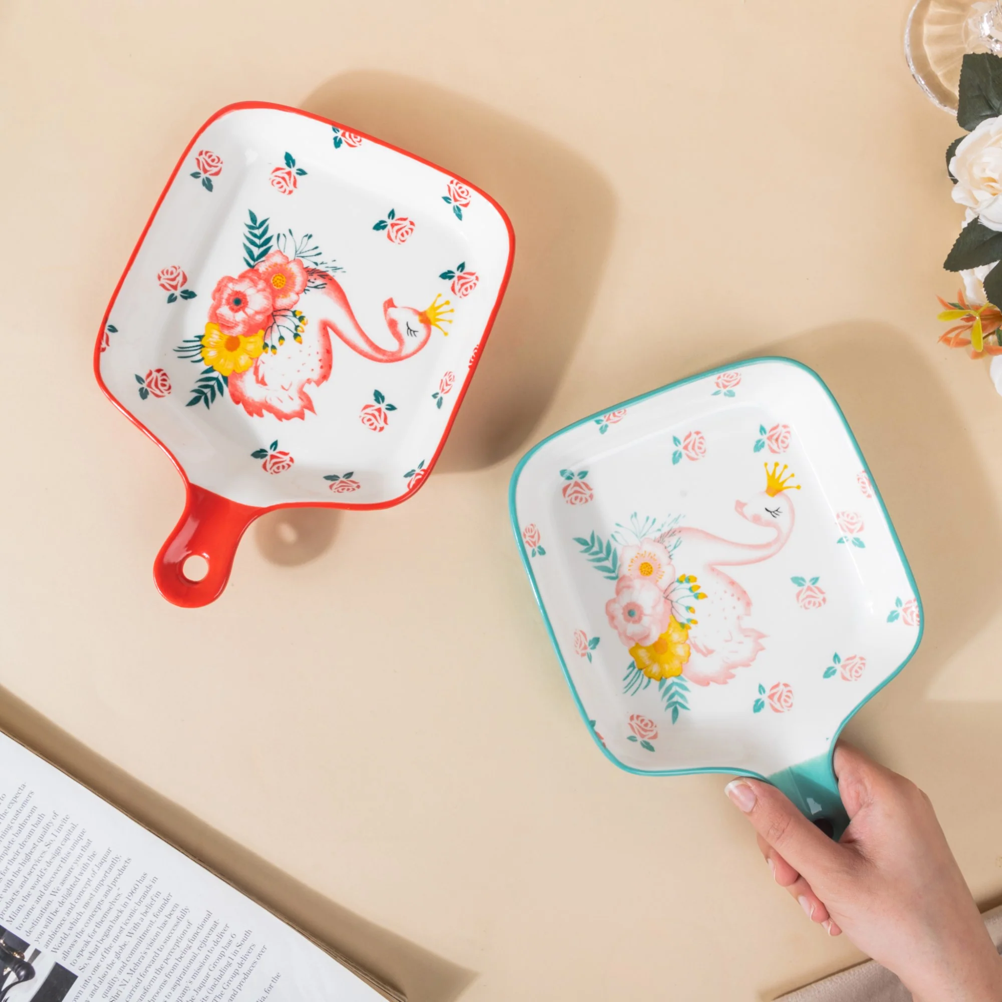 Swan Baking Plate - Image 3