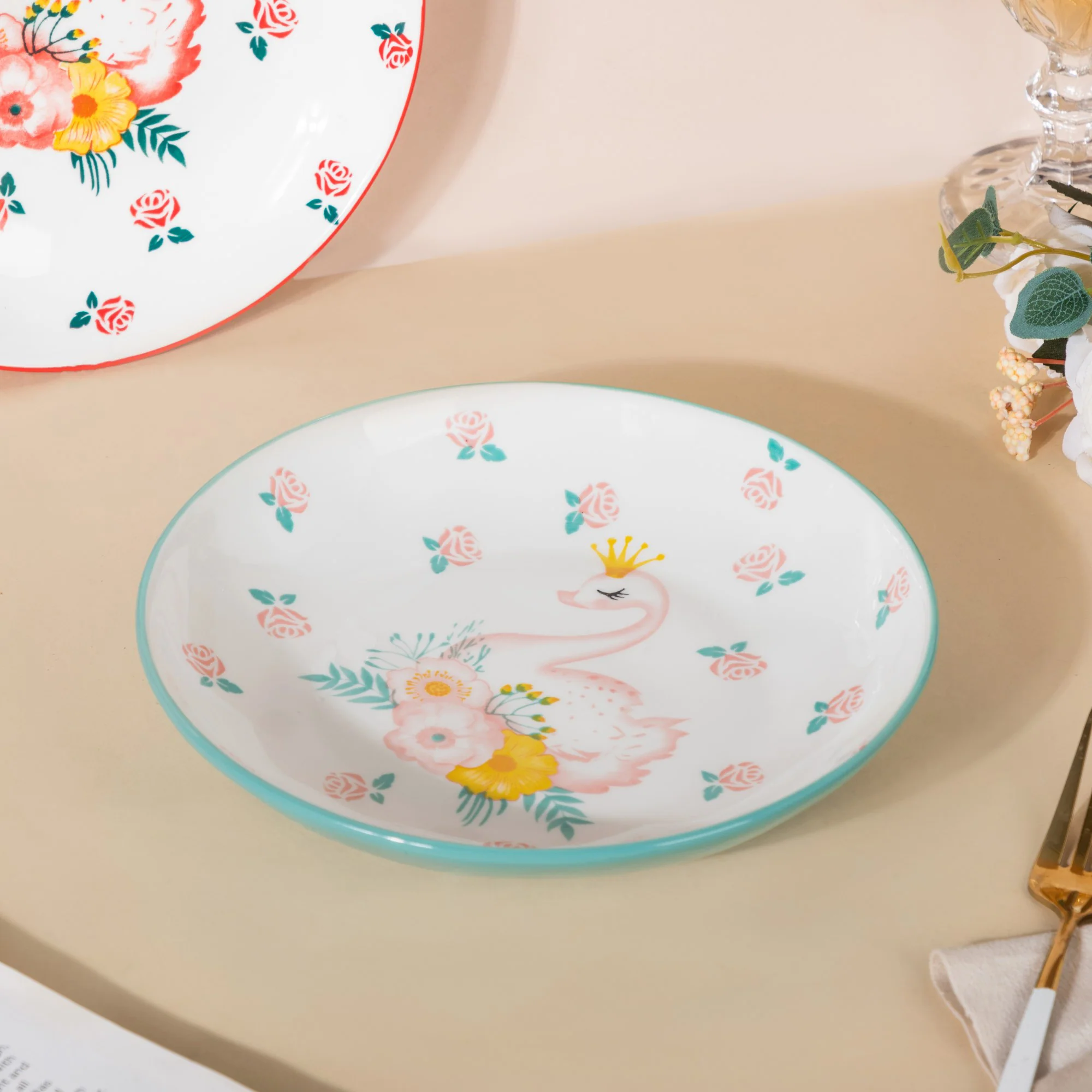 Swan Dinner Plate - Image 2