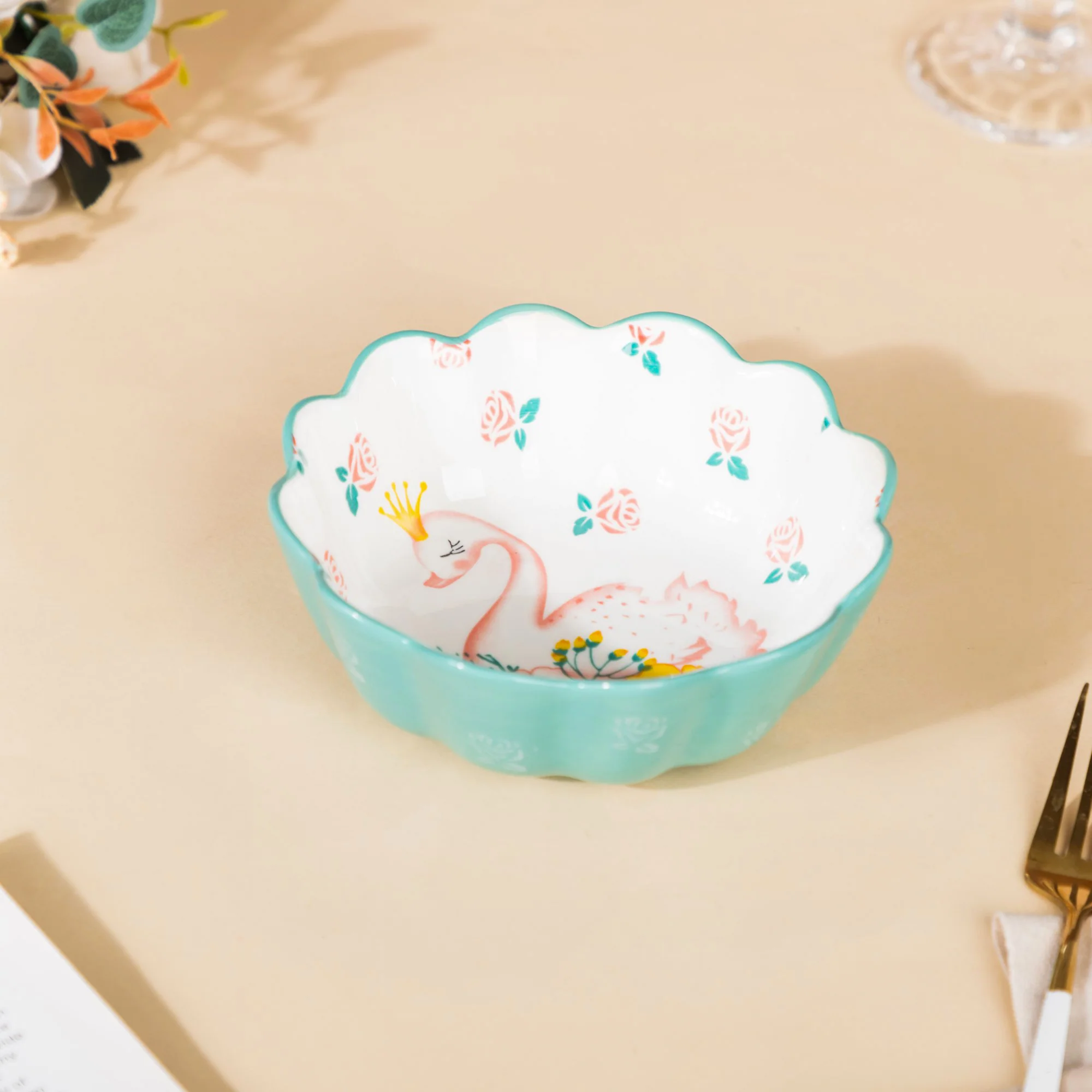 Swan Snack Bowl 400 ml - Image 17