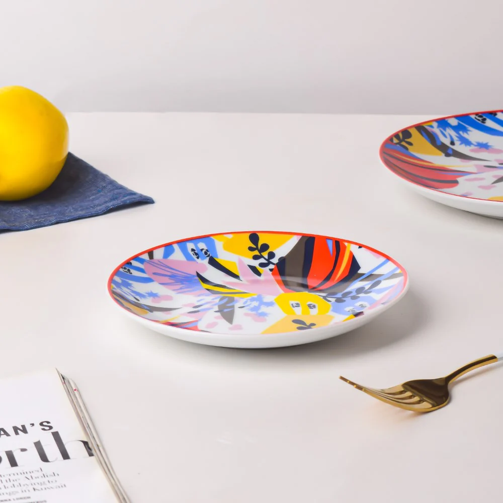 Sylvia Ceramic Dessert Plate 6 Inch - Image 5