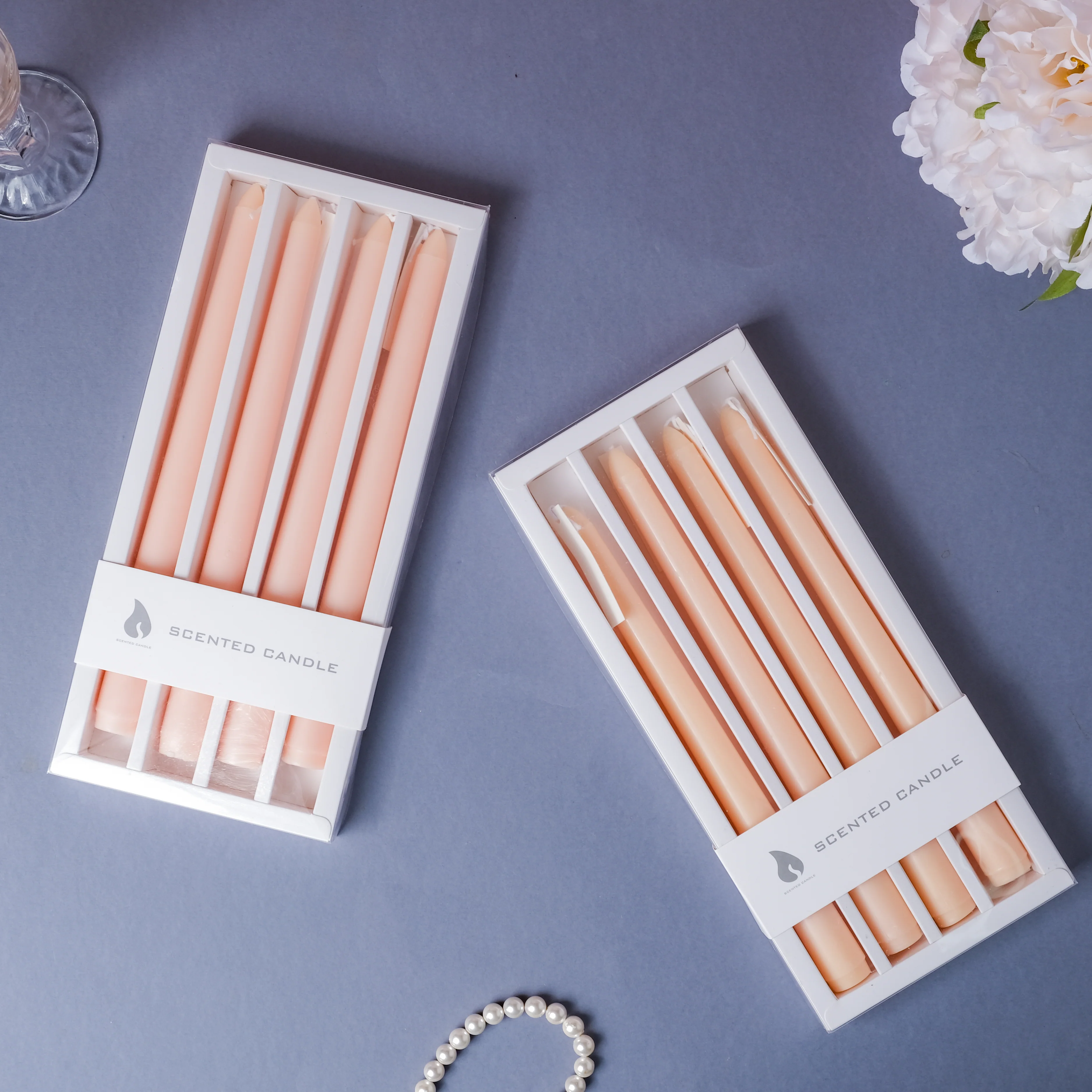 Tall Candle Set of 4 - Image 2