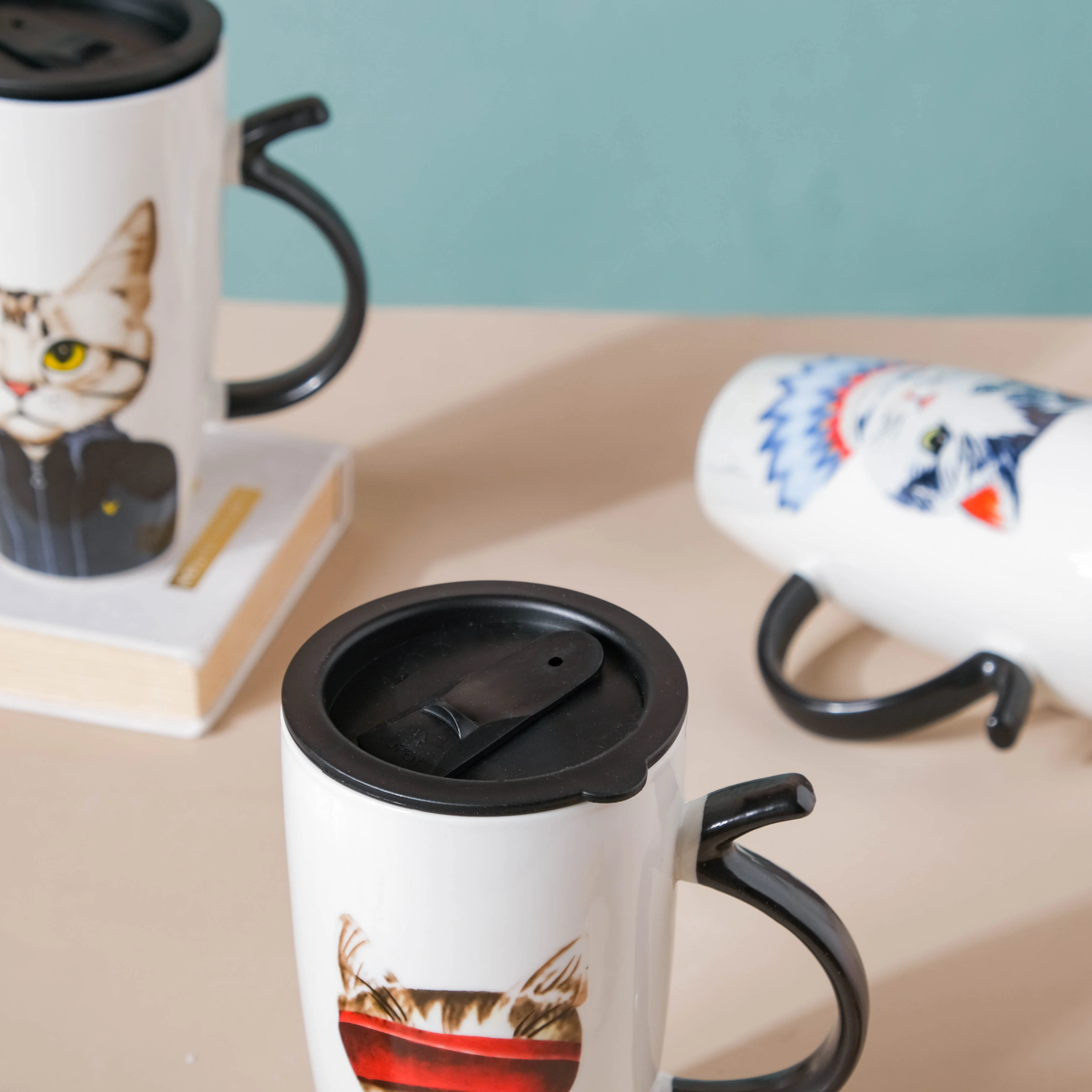 Tall Cat Mug - Image 12