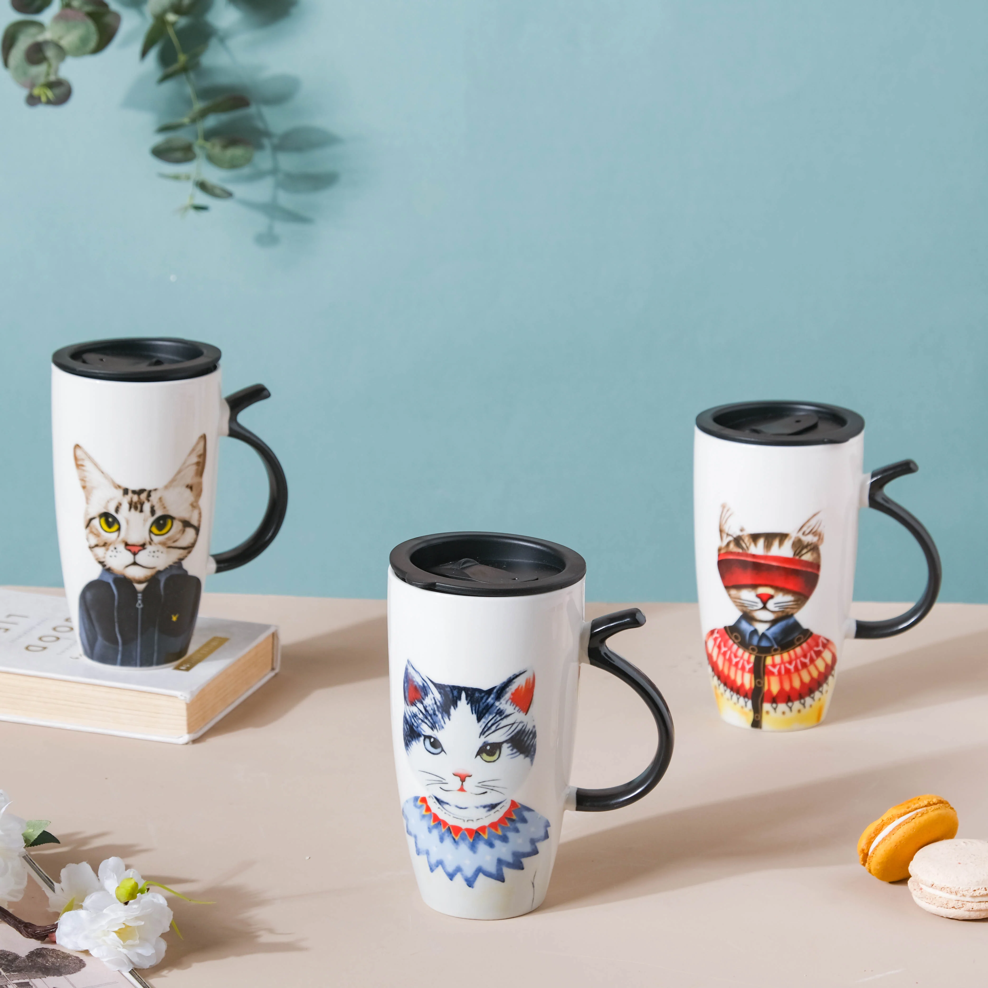 Tall Cat Mug - Image 3