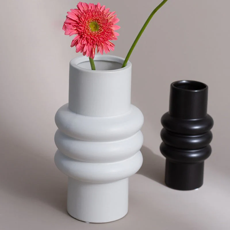 Tall Fluted Vase - Image 12