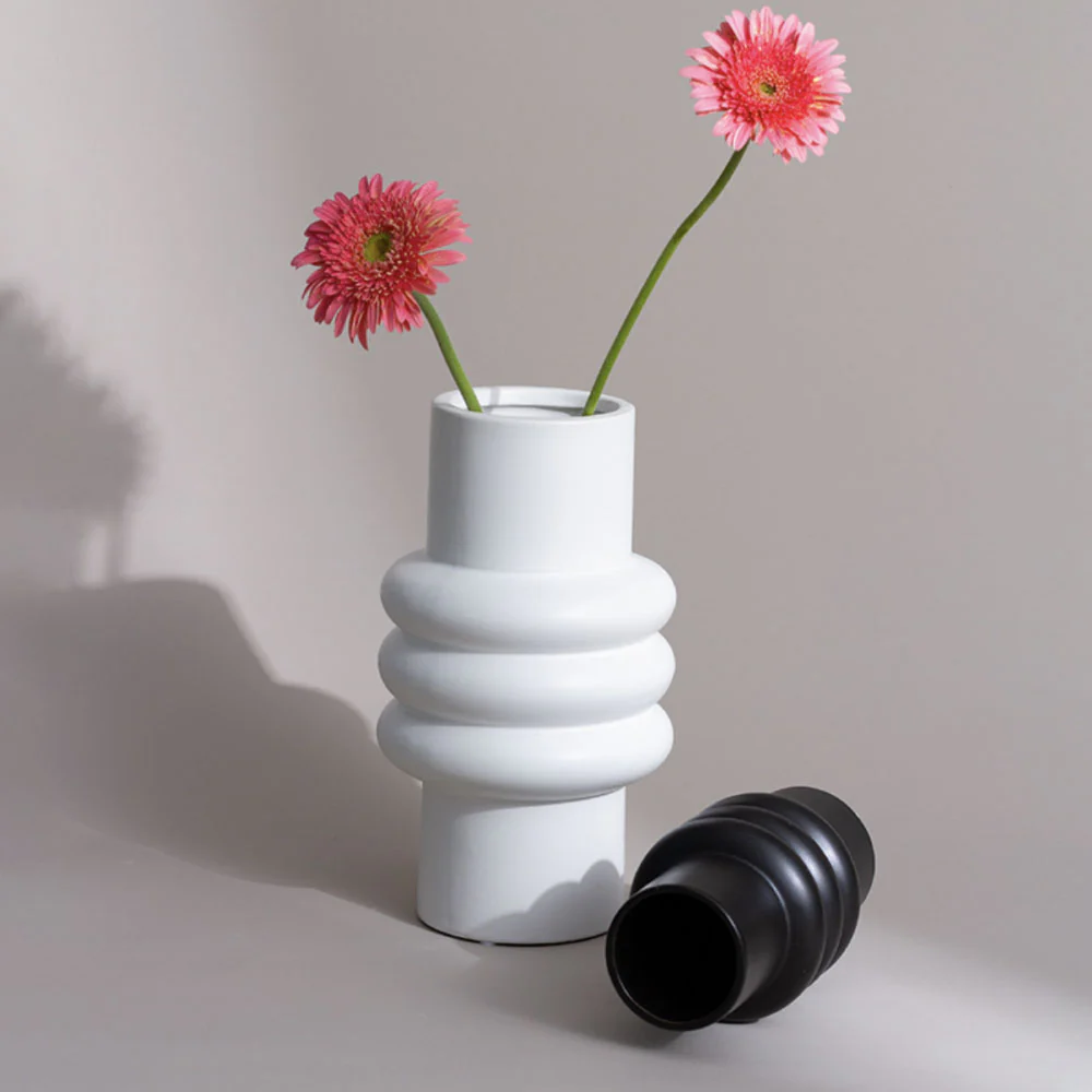 Tall Fluted Vase - Image 15