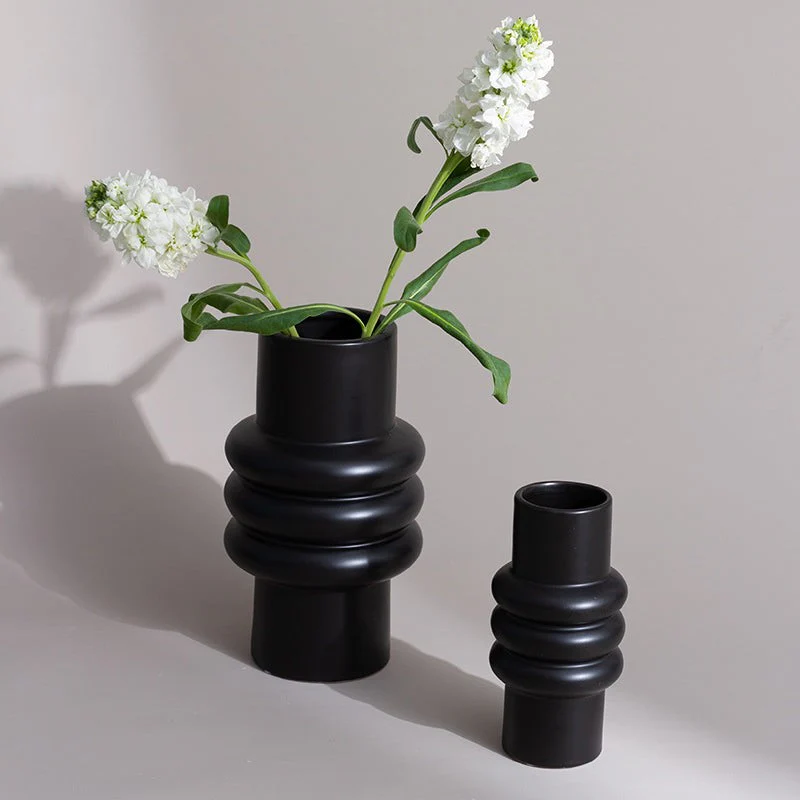 Tall Fluted Vase - Image 16