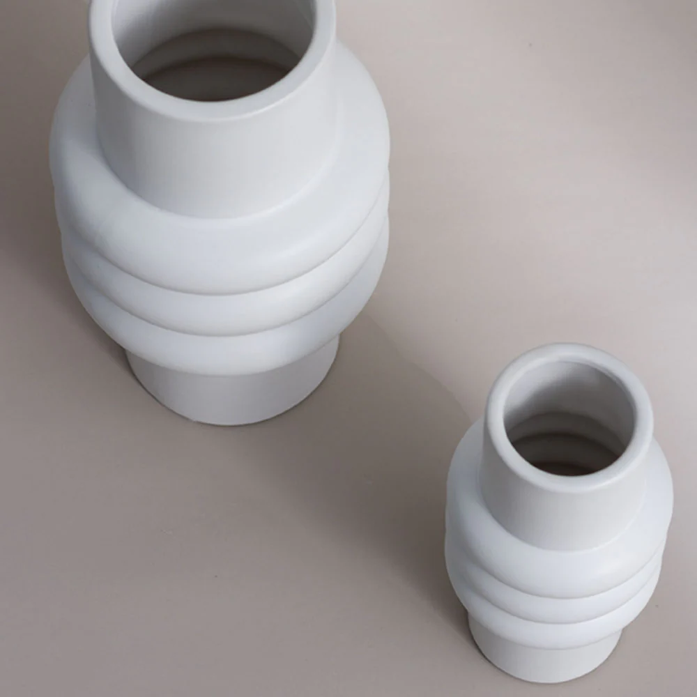 Tall Fluted Vase - Image 18