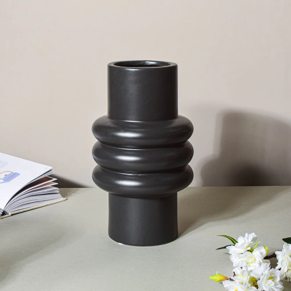 Tall Fluted Vase - Image 20