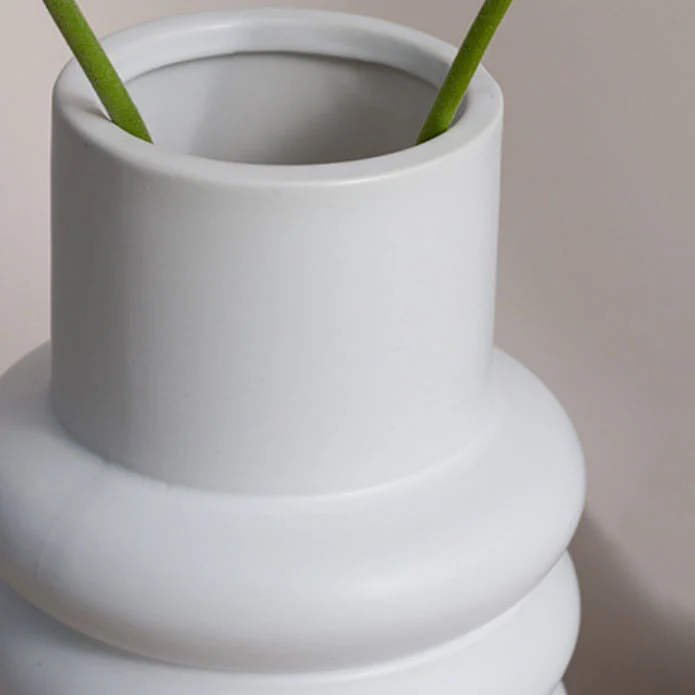 Tall Fluted Vase - Image 21