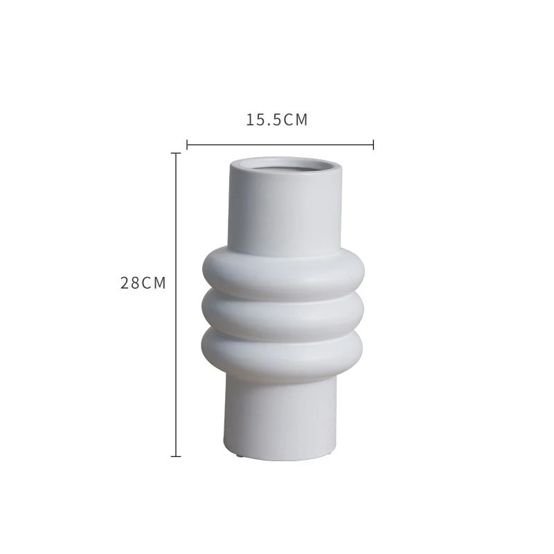 Tall Fluted Vase - Image 22