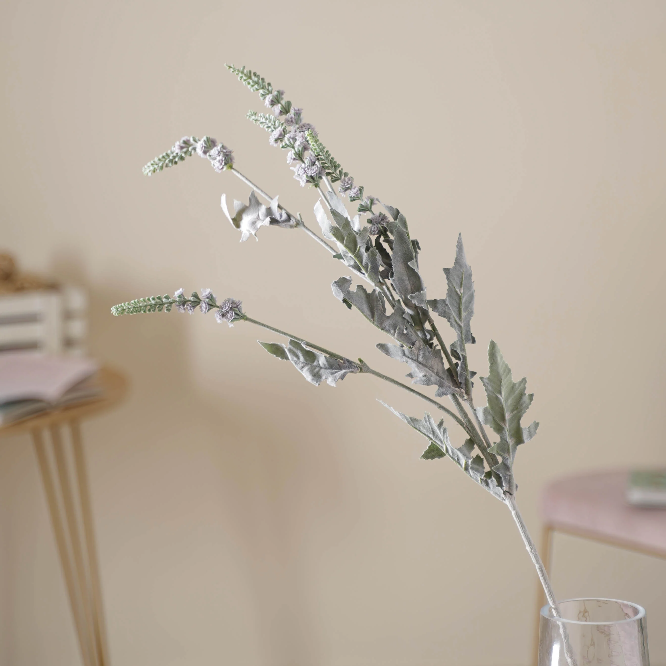 Tall Leaf And Flower Branch - Image 5