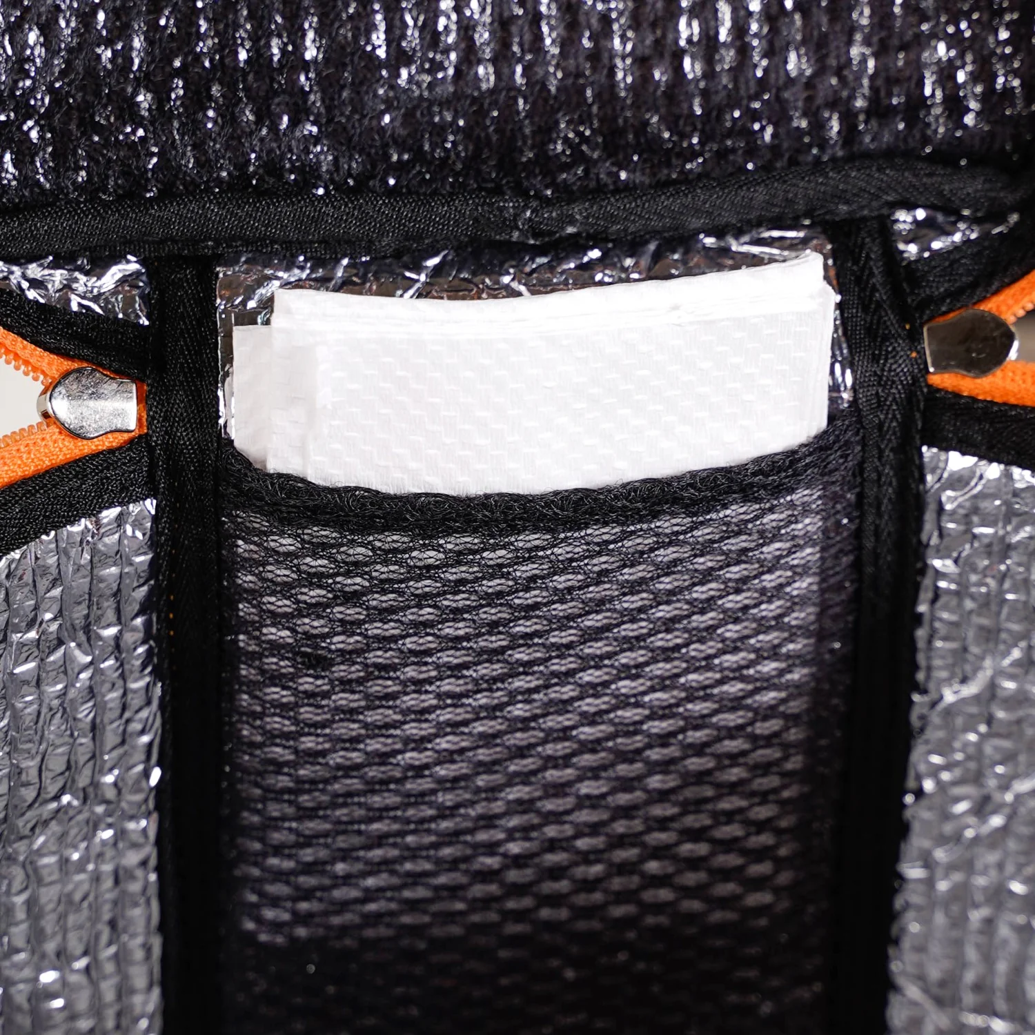 Tangerine Vichy Insulated Lunch Bag - Image 10