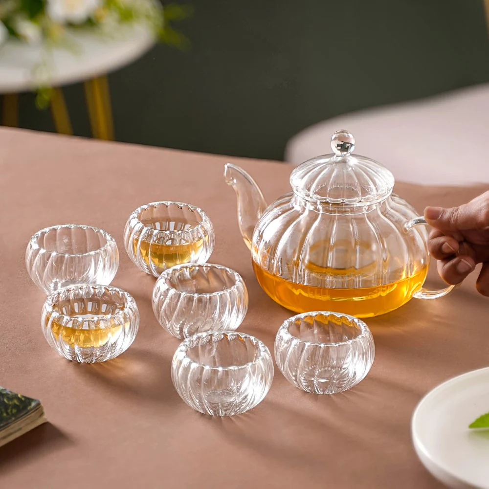 Tea Serving Pot And Cup Set - Image 5