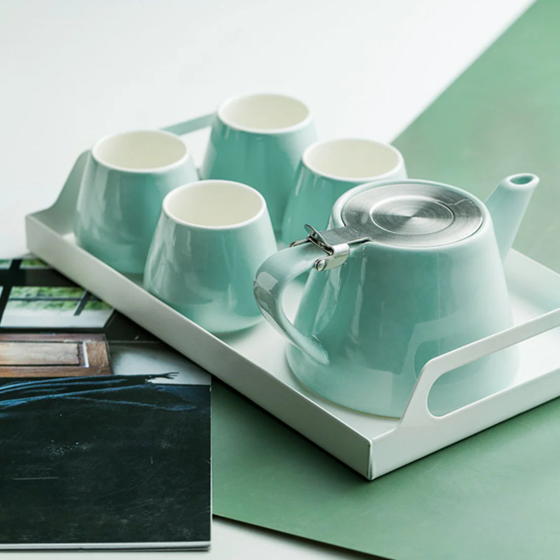 Tea Serving Set Mint - Image 4