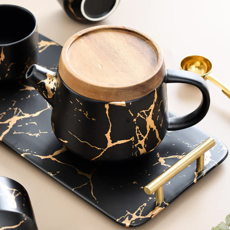 Tea Set With Tray - Image 7