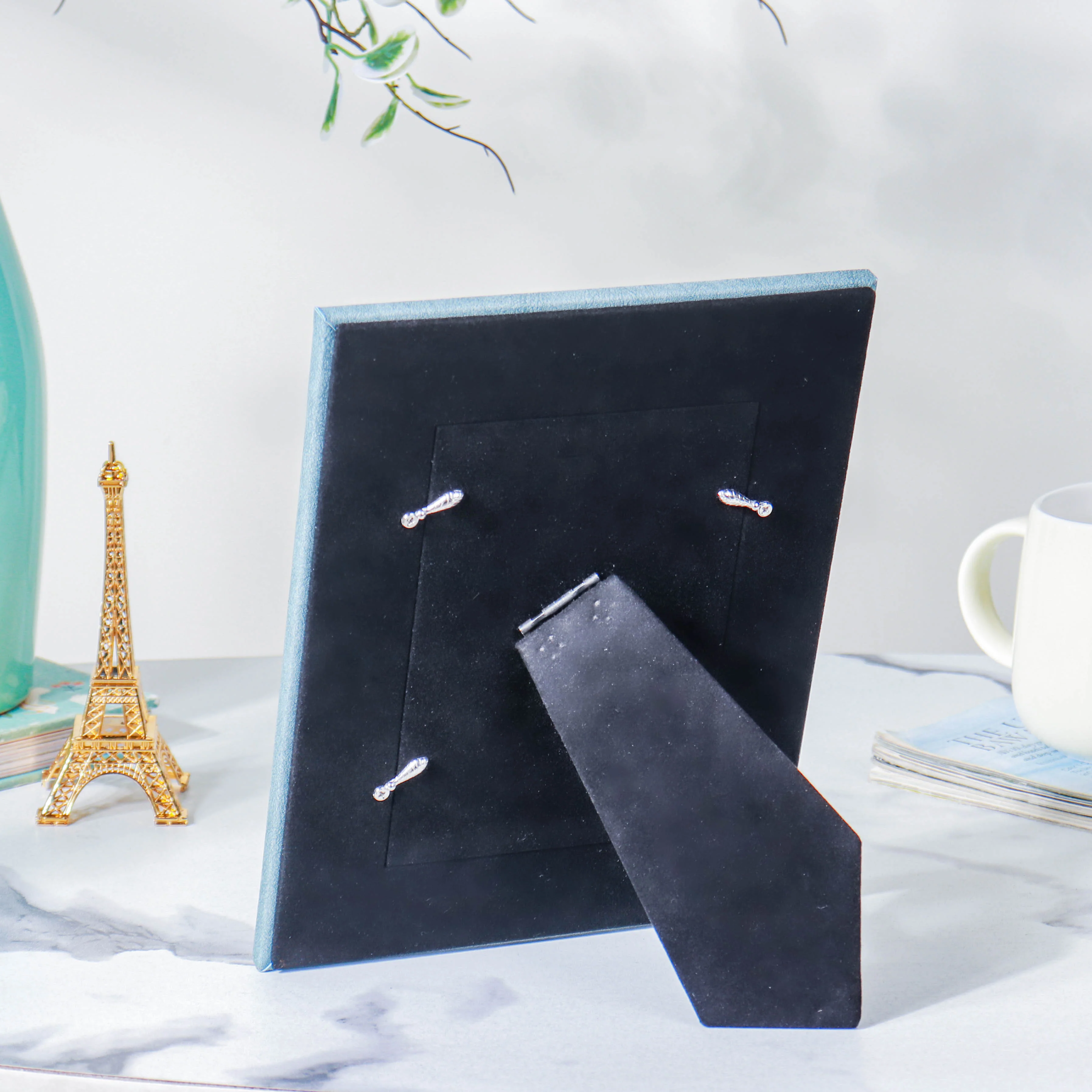Teal Abstract Photo Frame - Image 6