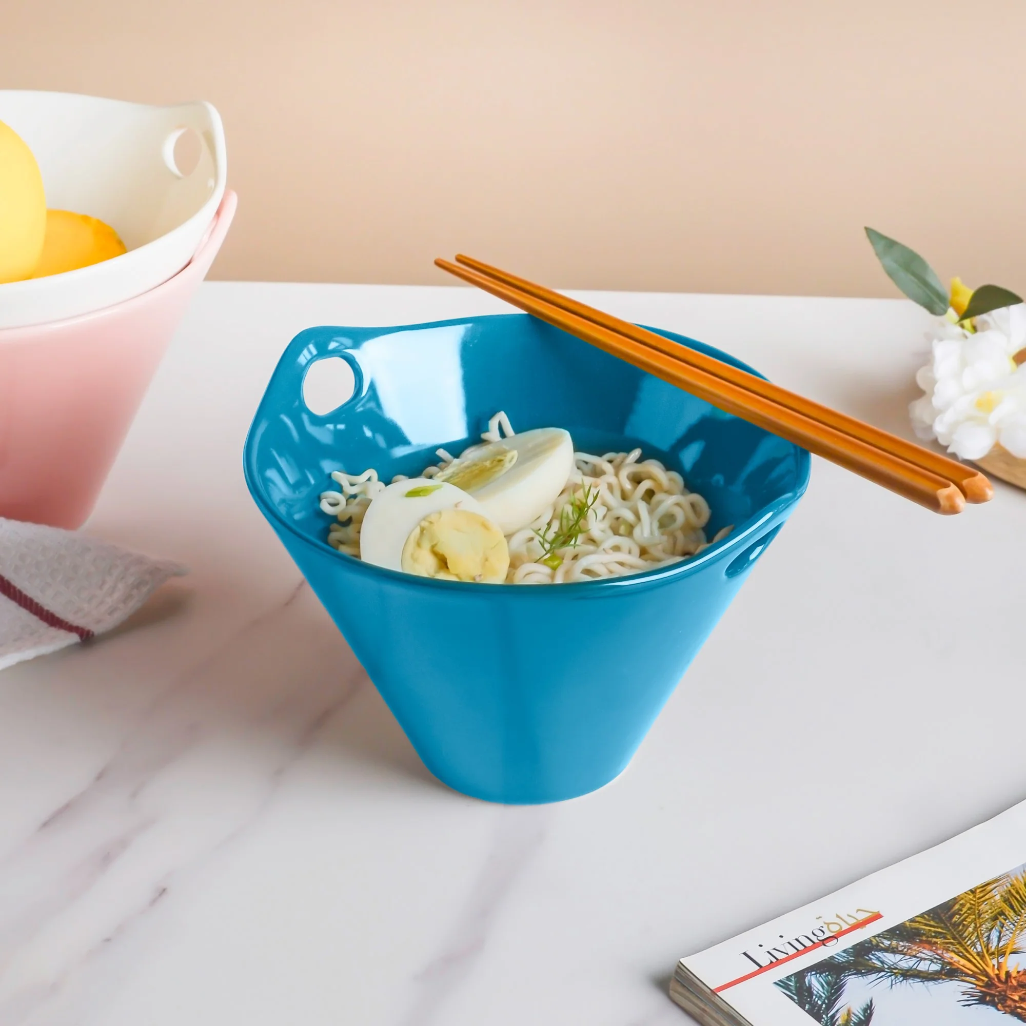 Blue Ramen Bowl 550 ml - Image 2