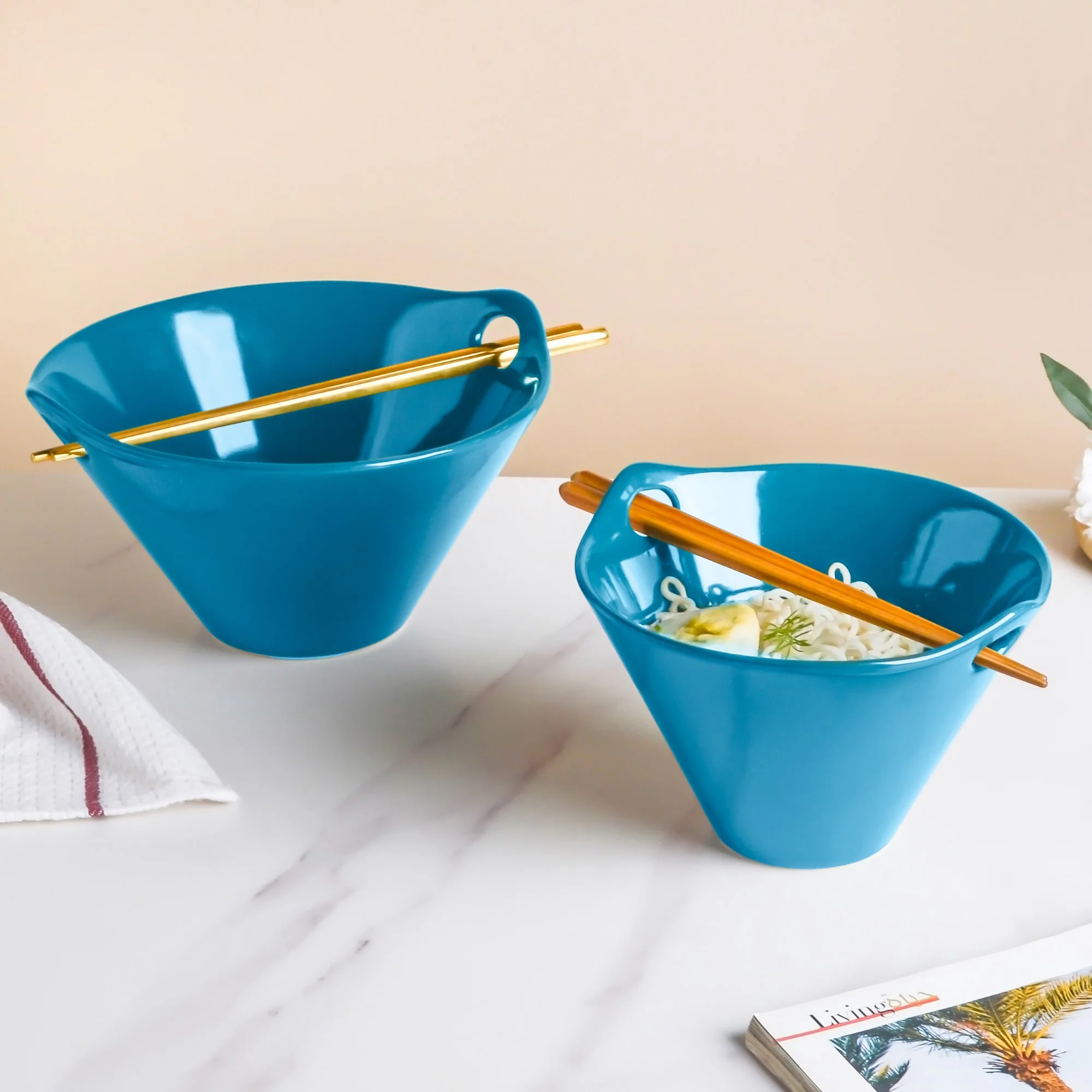 Blue Ramen Bowl 550 ml - Image 4