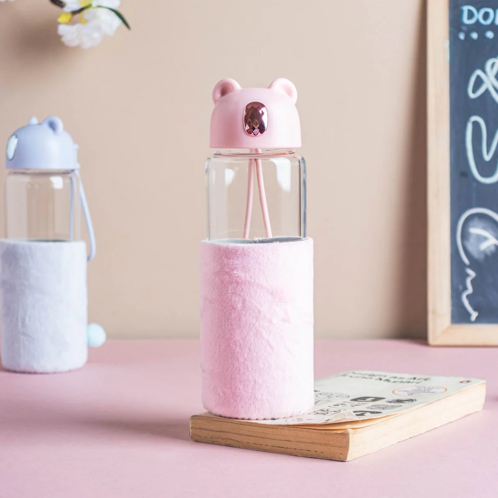 Teddy Bear Glass Bottle - Image 10