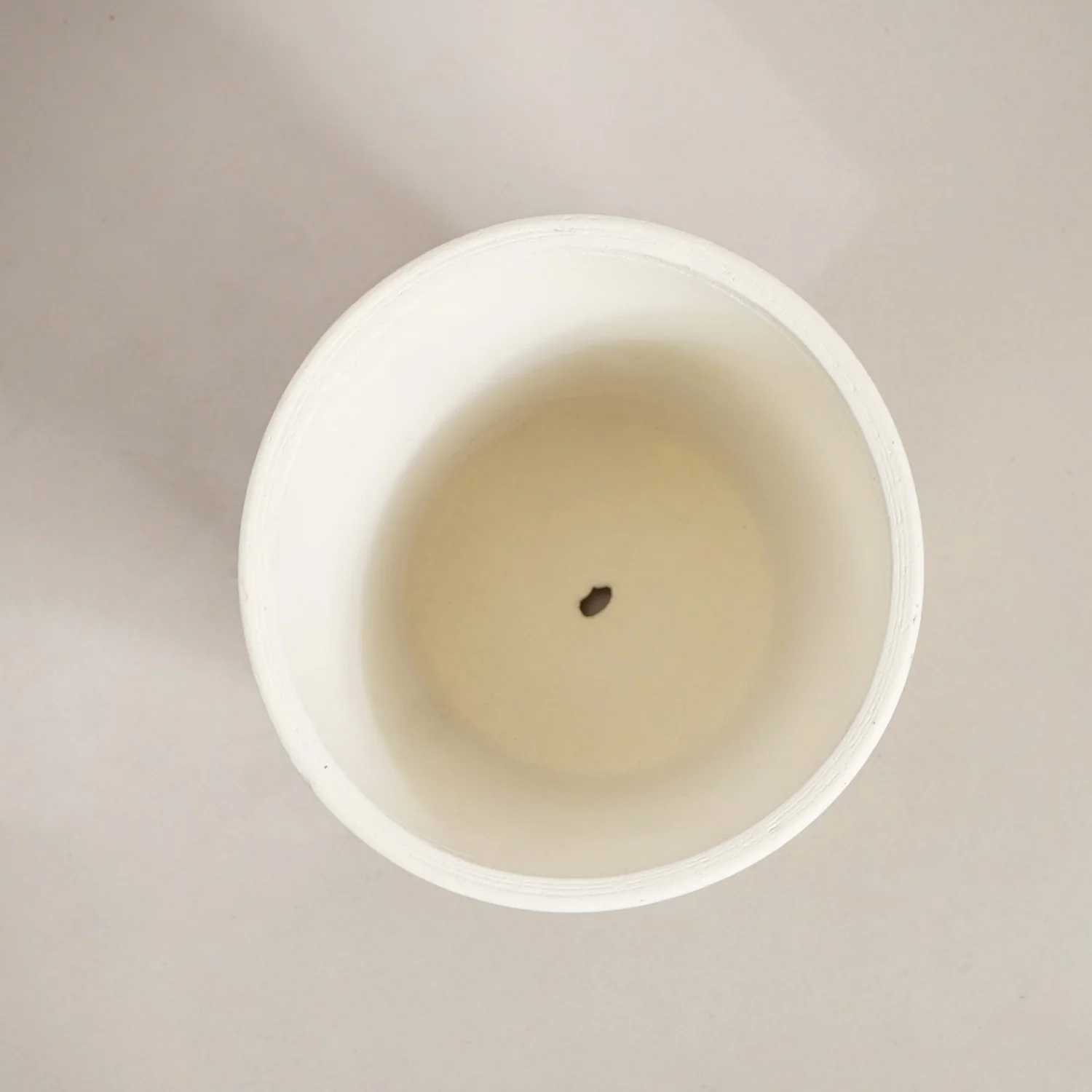 TerraTier Gold Stand With Three White Planters Off White - Image 7