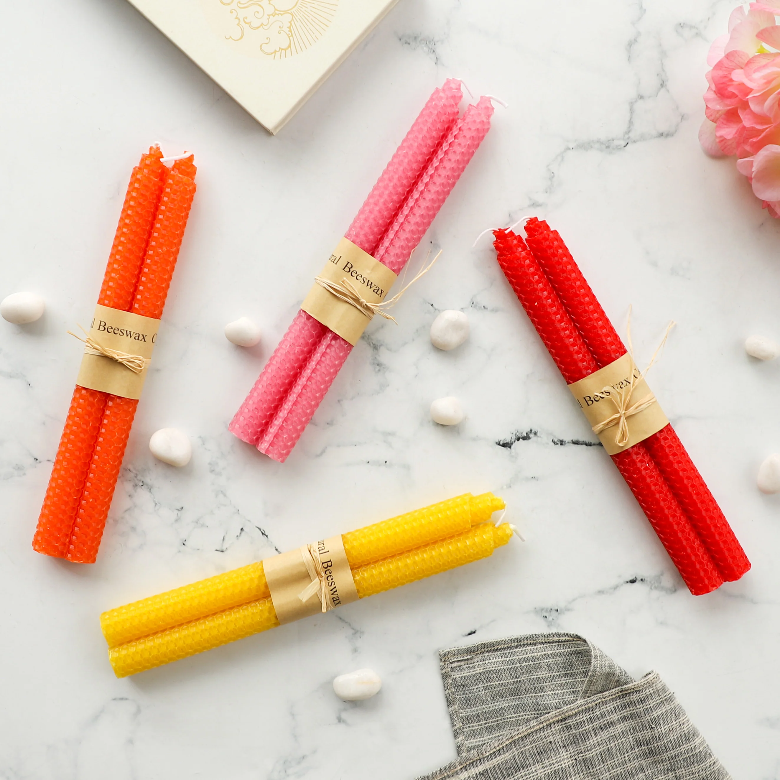 Textured Candles