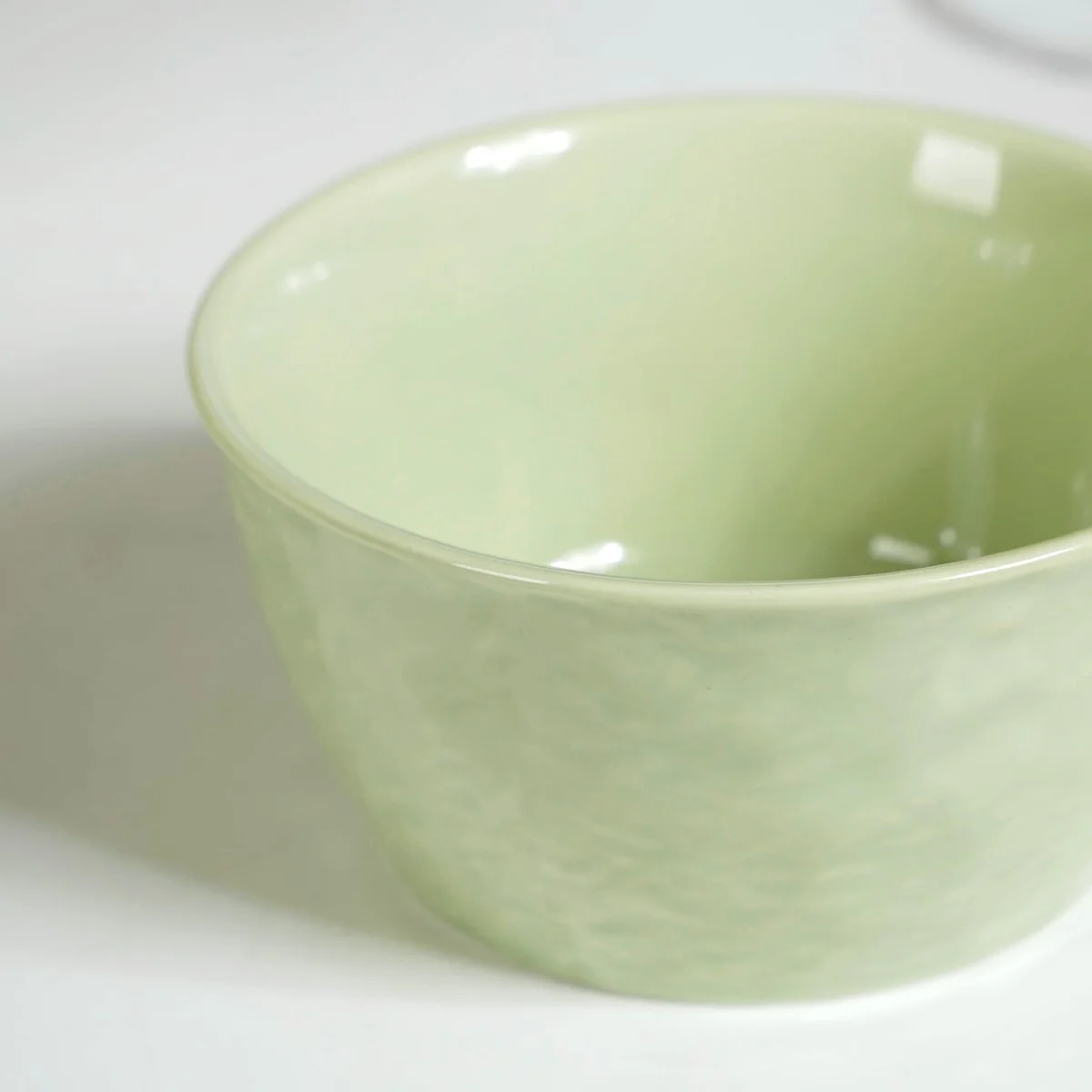 Textured Ceramic Snack Bowl Sage Green Set Of 4 350ml - Image 7