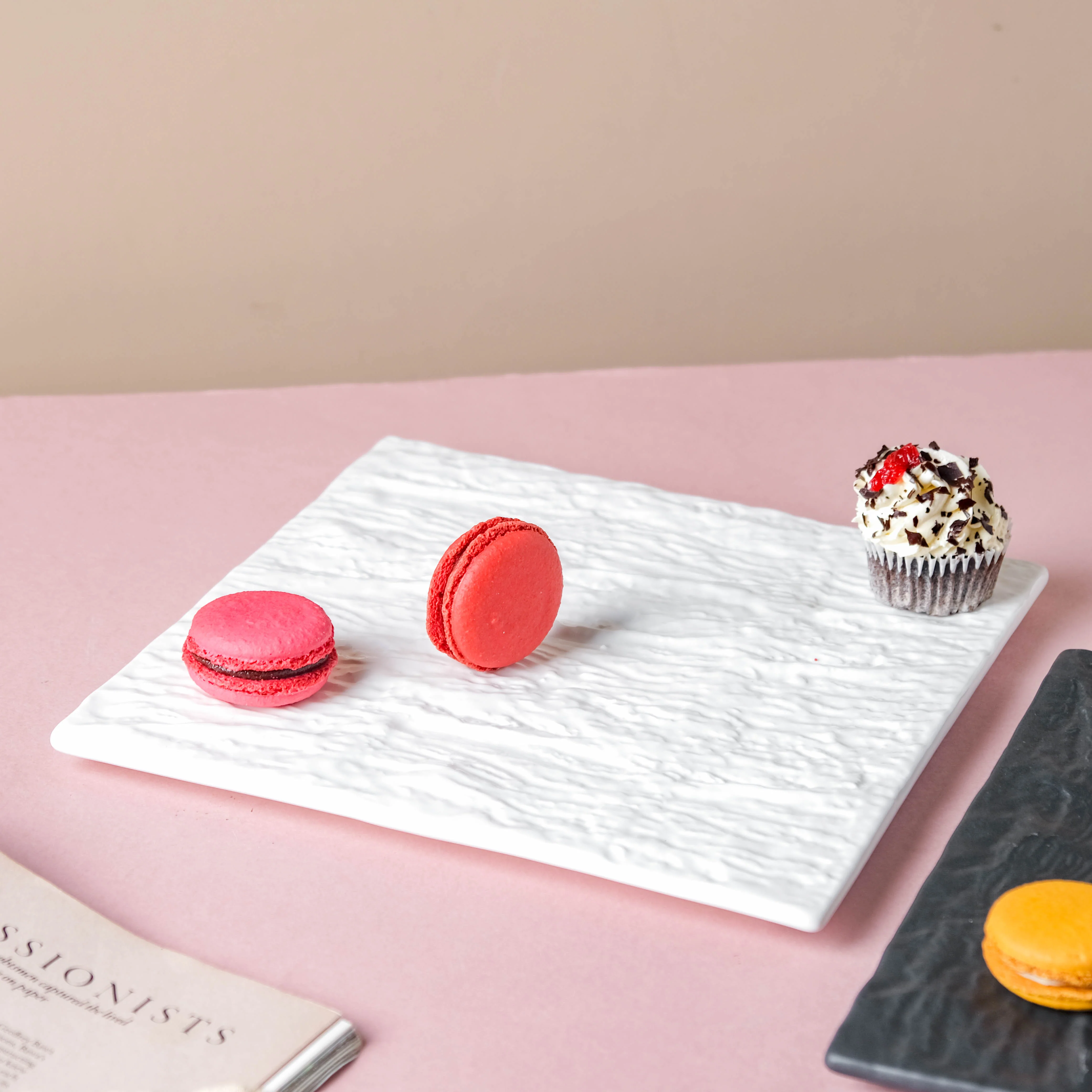 Textured Square Platter - Image 8