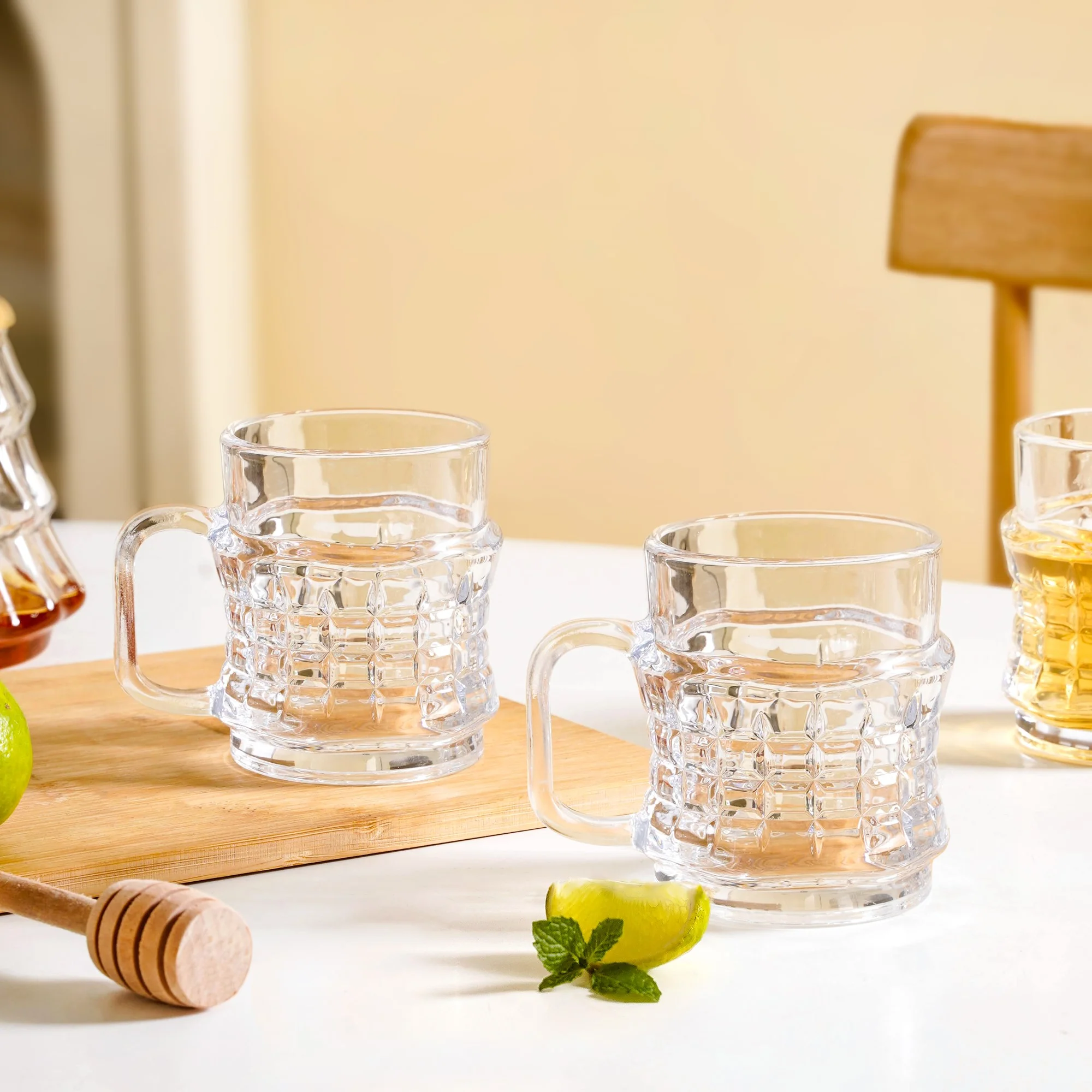 Textured Tea Cup Set Of 6 165ml - Image 6