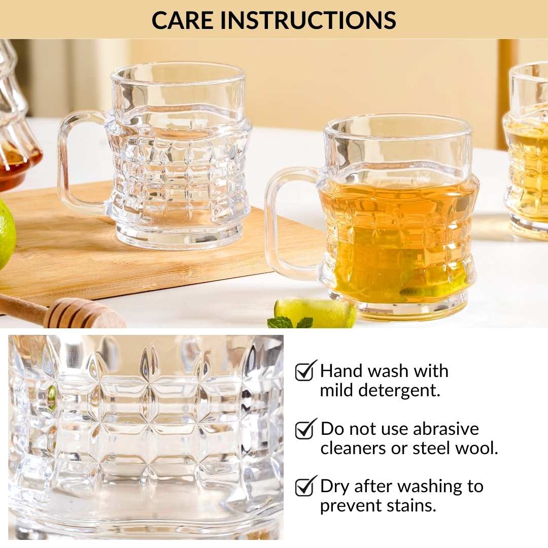 Textured Tea Cup Set Of 6 165ml - Image 7