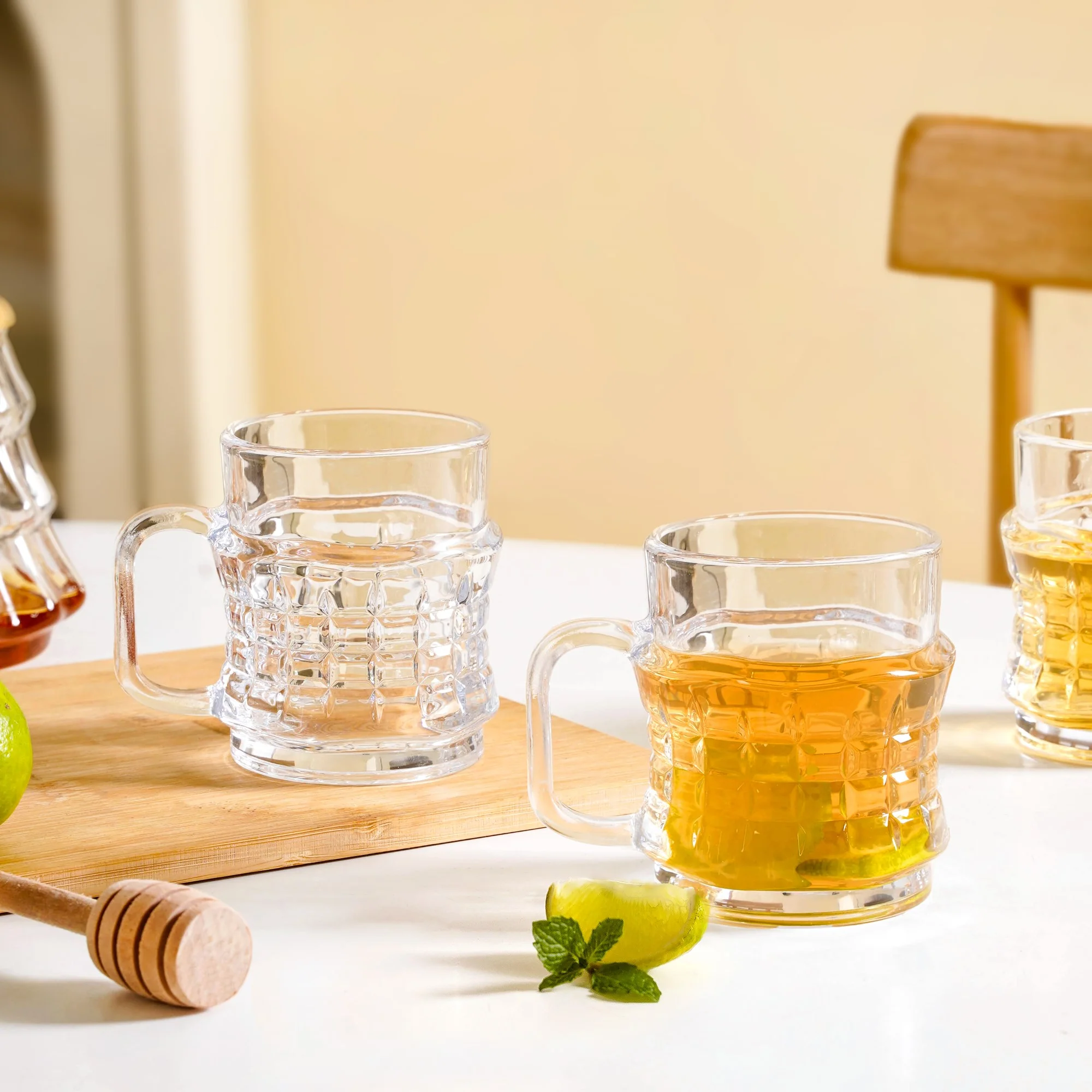 Textured Tea Cup Set Of 6 165ml - Image 8