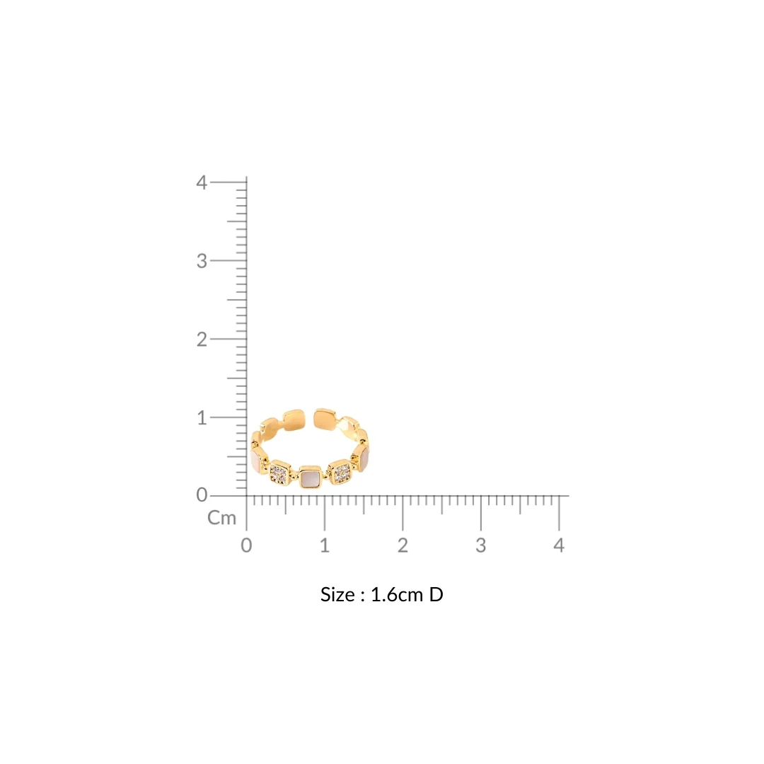 The Gilded Nexus Gold Ring - Image 3