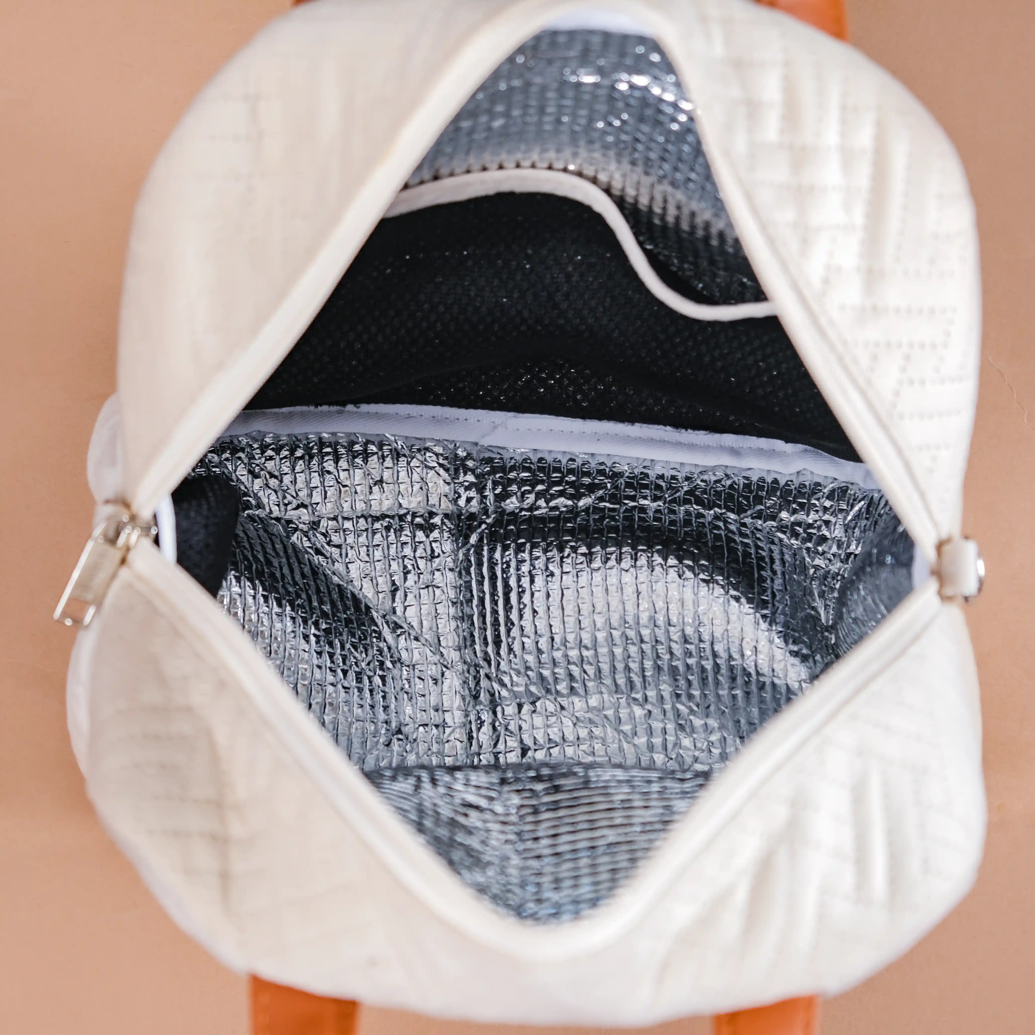 Thermal Insulated Lunch Bag For Office Off White - Image 11
