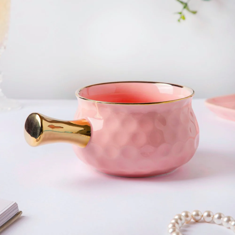 Think Pink Pot And Plate Set - Image 3