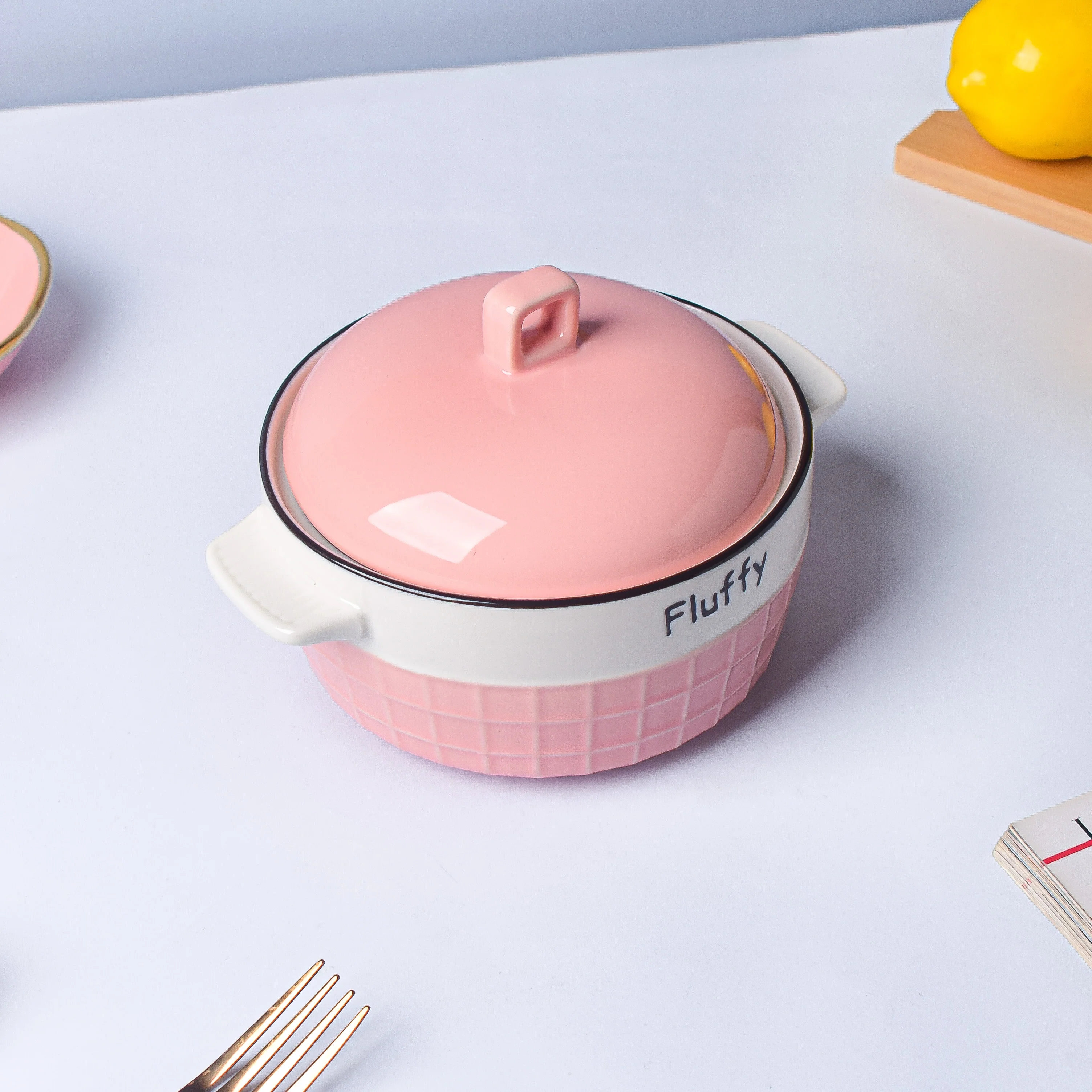 Think Pink Textured Casserole - Image 6