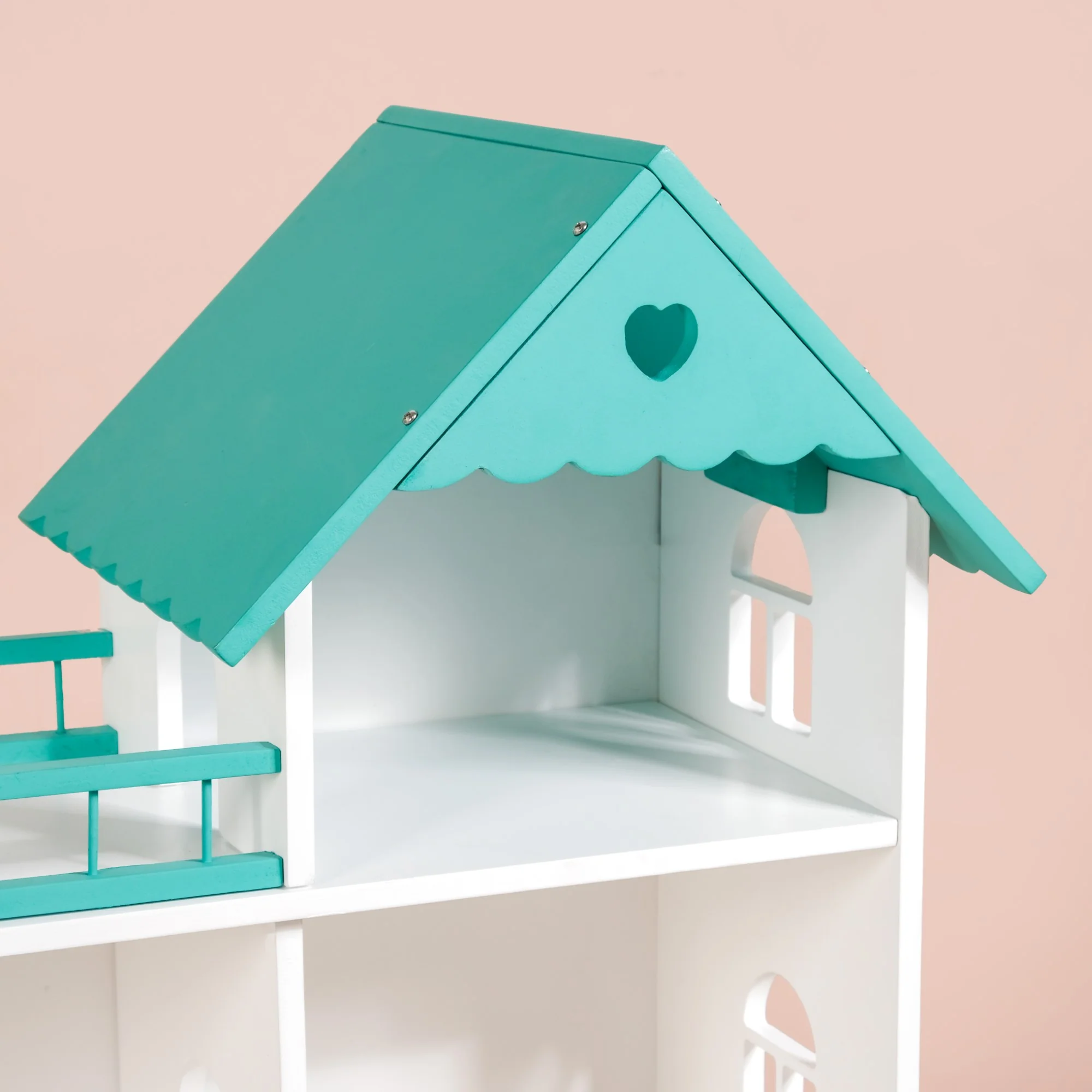 Three Storey Dollhouse With Furniture - Image 3