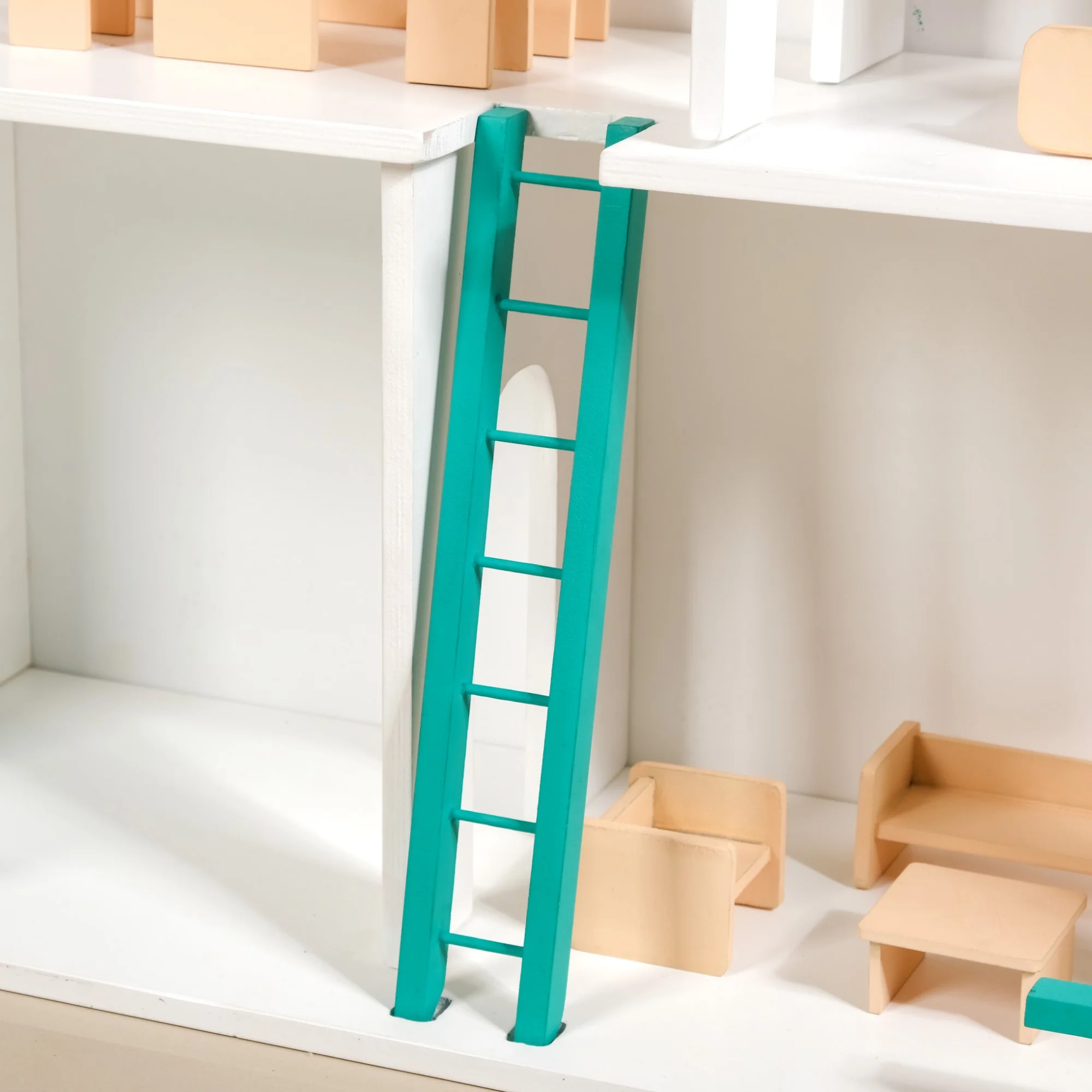 Three Storey Dollhouse With Furniture - Image 8