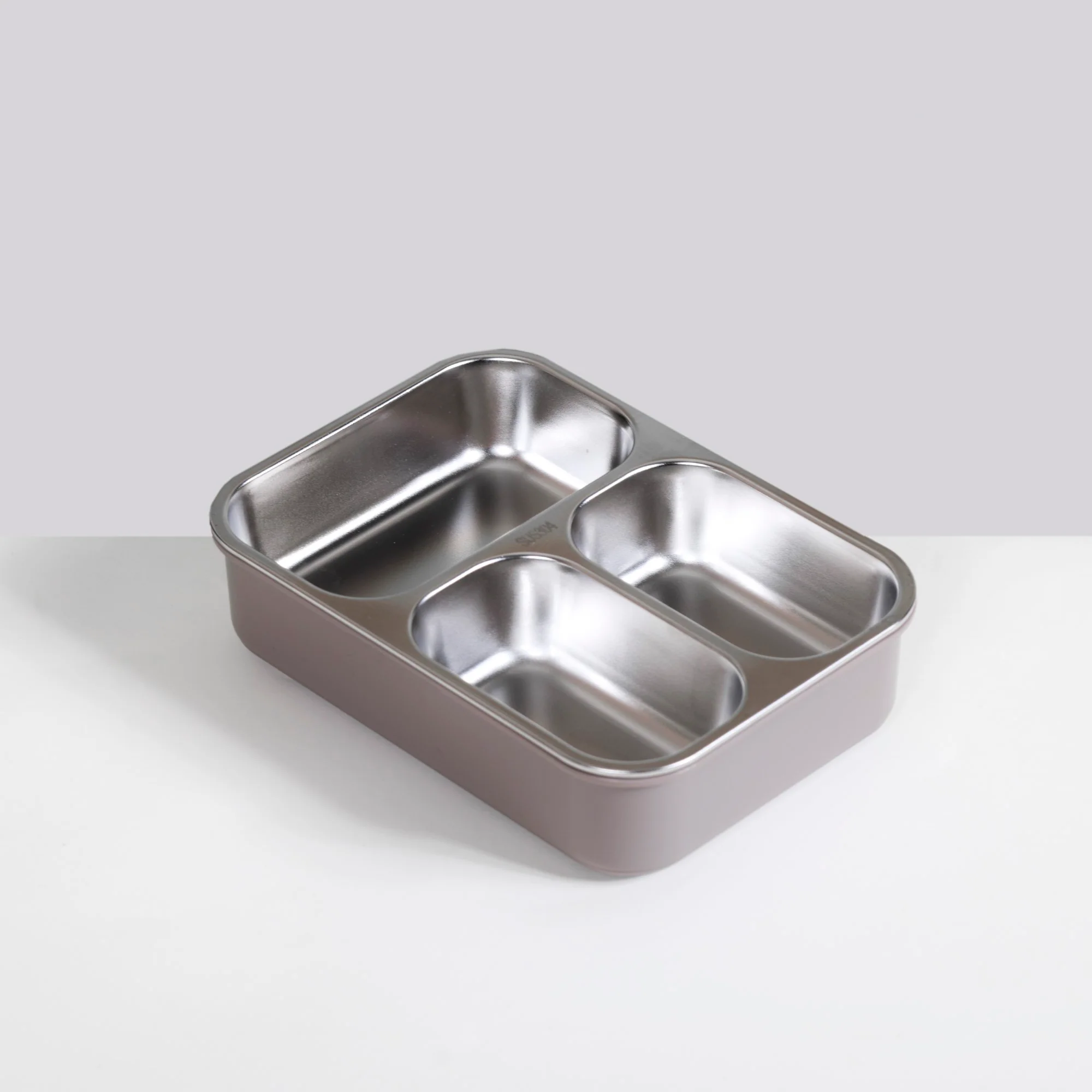 Tiffin Box For Office With 3 Compartments Brown 750ml - Image 16