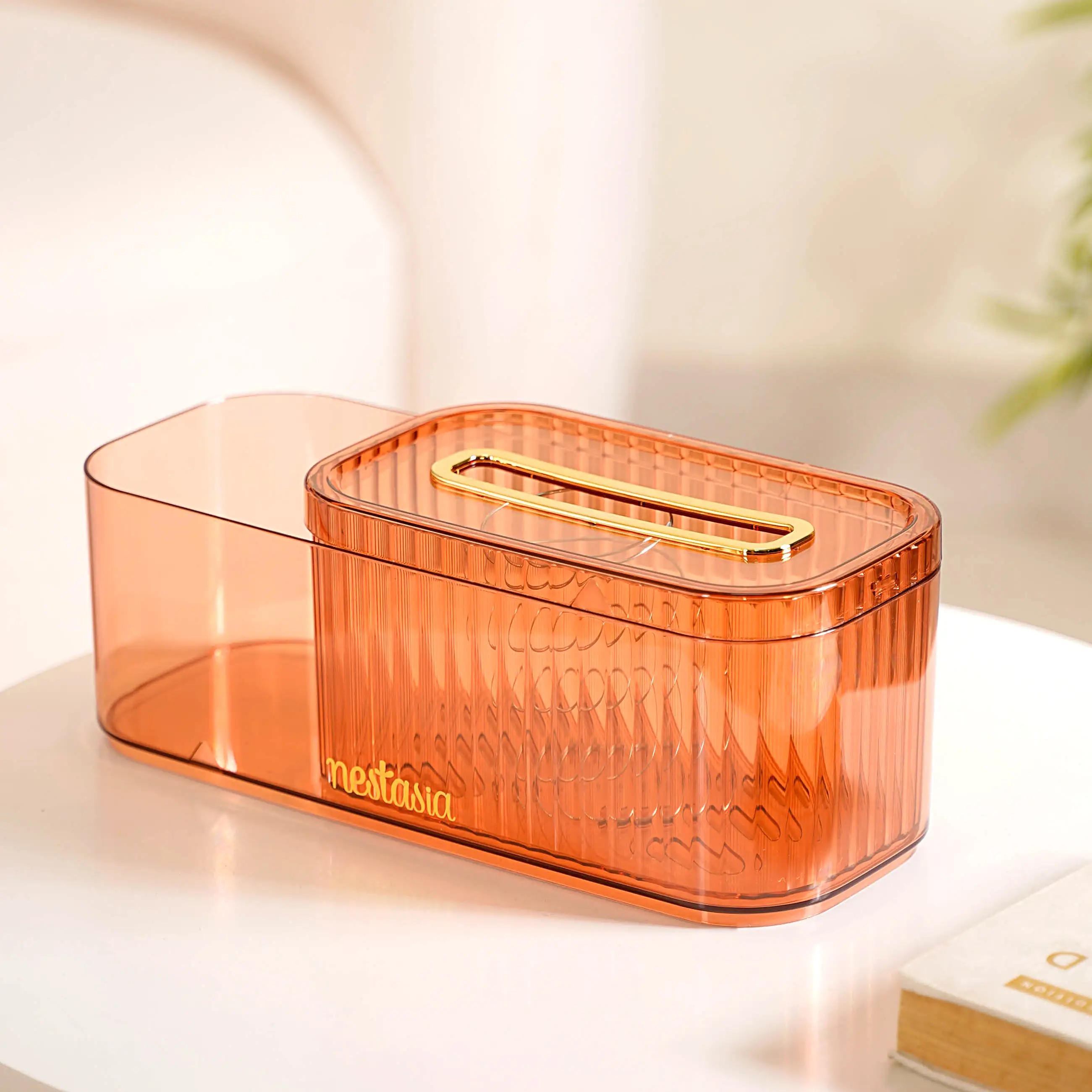 Tissue Paper Holder With Organizer Amber - Image 15