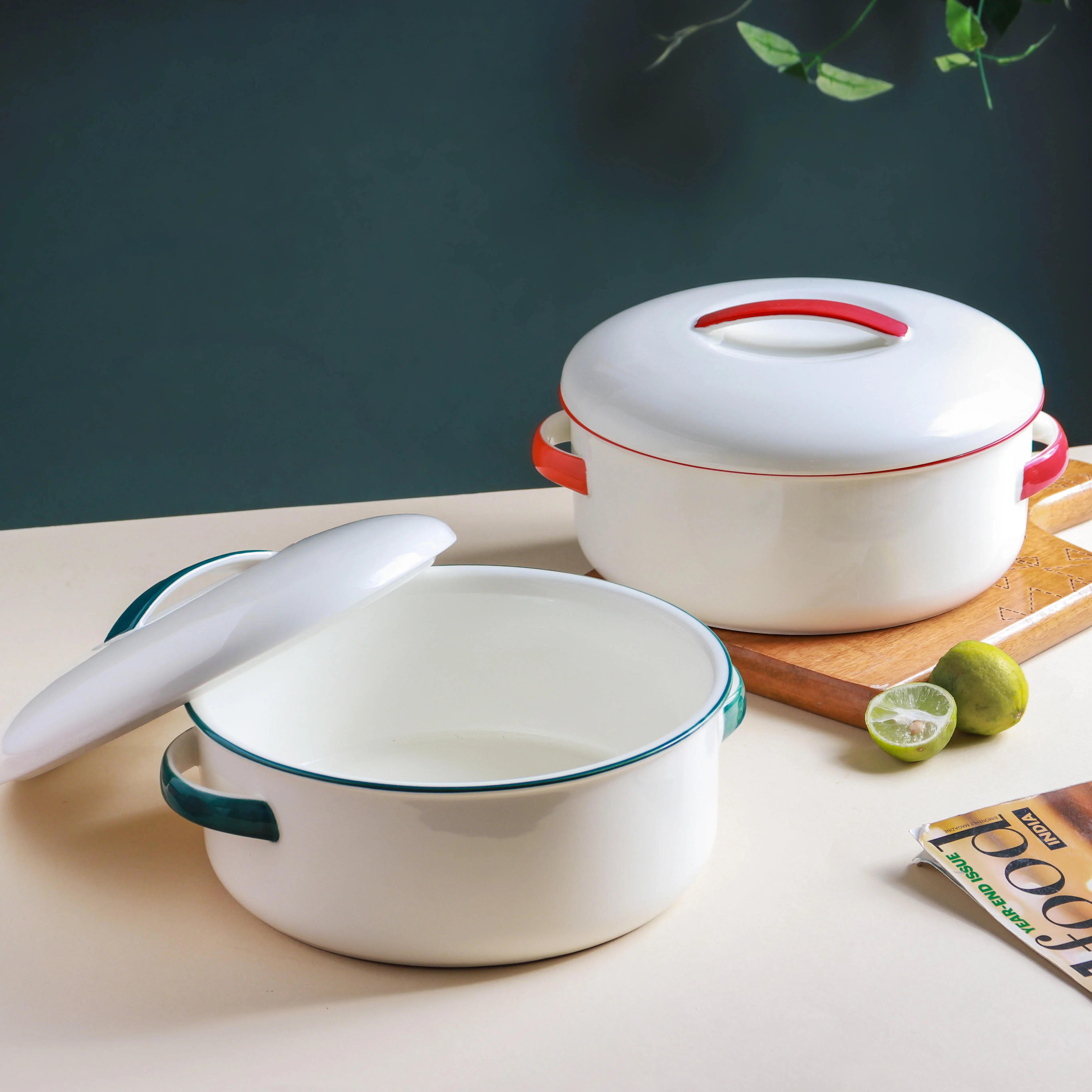 Toujours Serving Bowl With Lid - Image 9