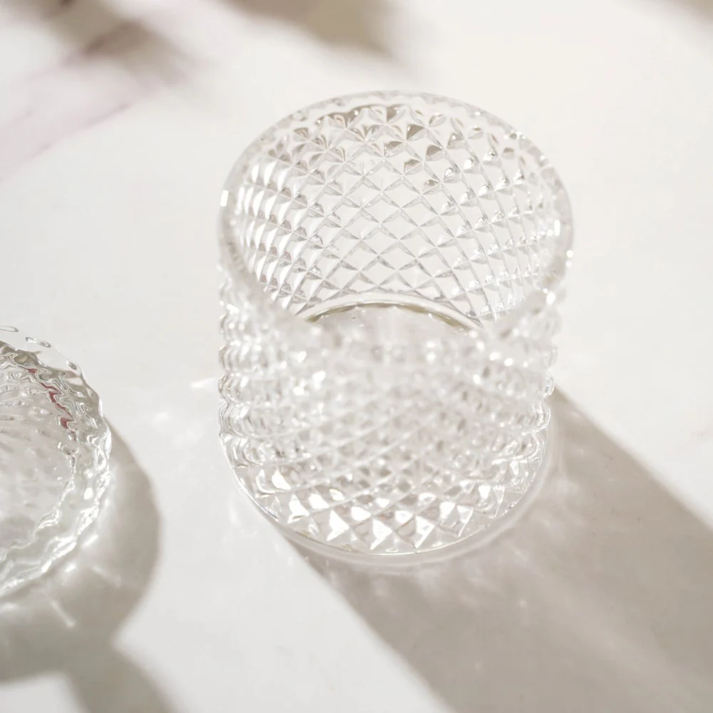 Transparent Crystal Glass Small Candy Jar 250 ml - Image 10