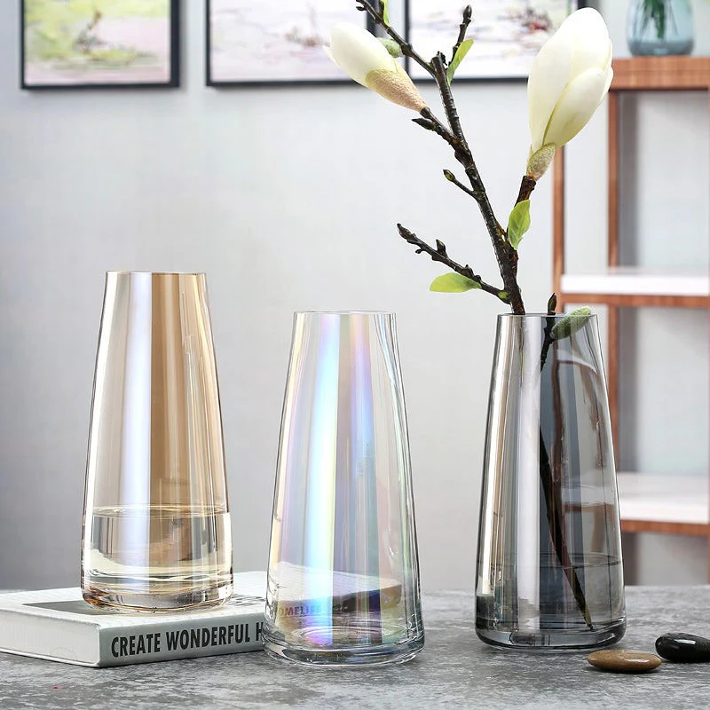 Transparent Glass Vase