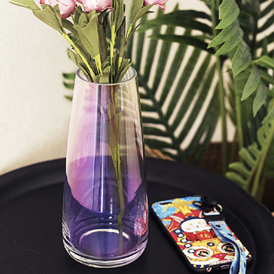 Transparent Glass Vase - Image 16