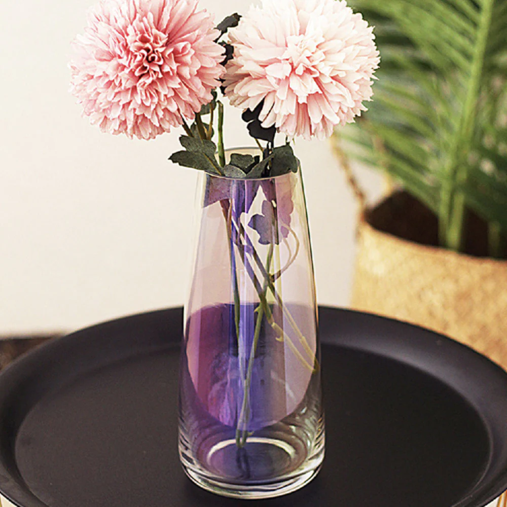 Transparent Glass Vase - Image 8