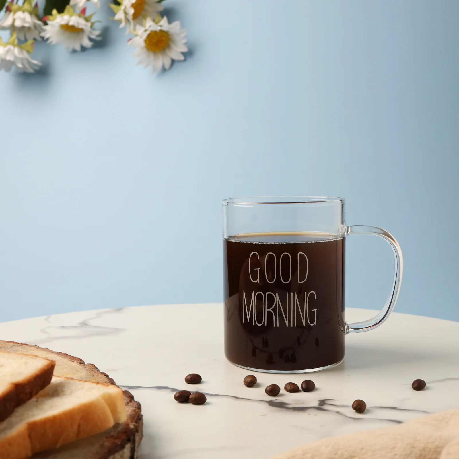 Transparent Good Morning Mug Set of 2 - Image 12