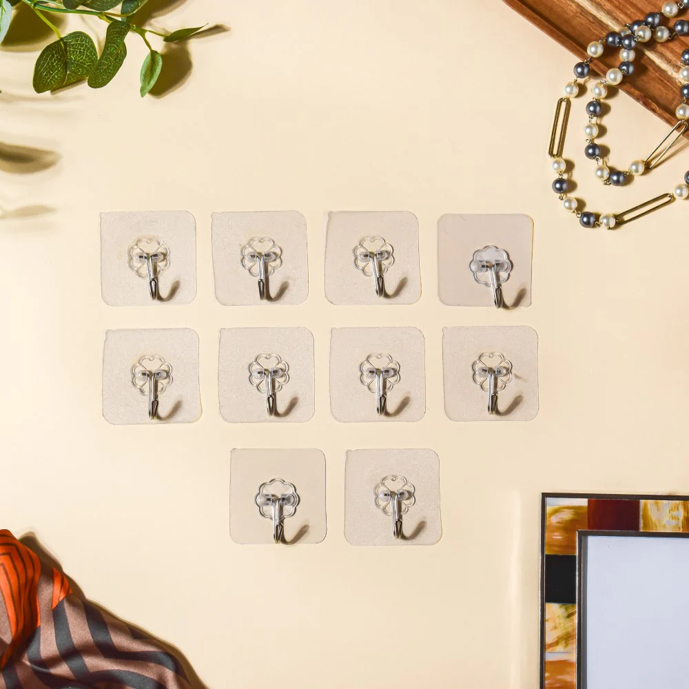 Transparent Hooks - Set of 10 - Image 4