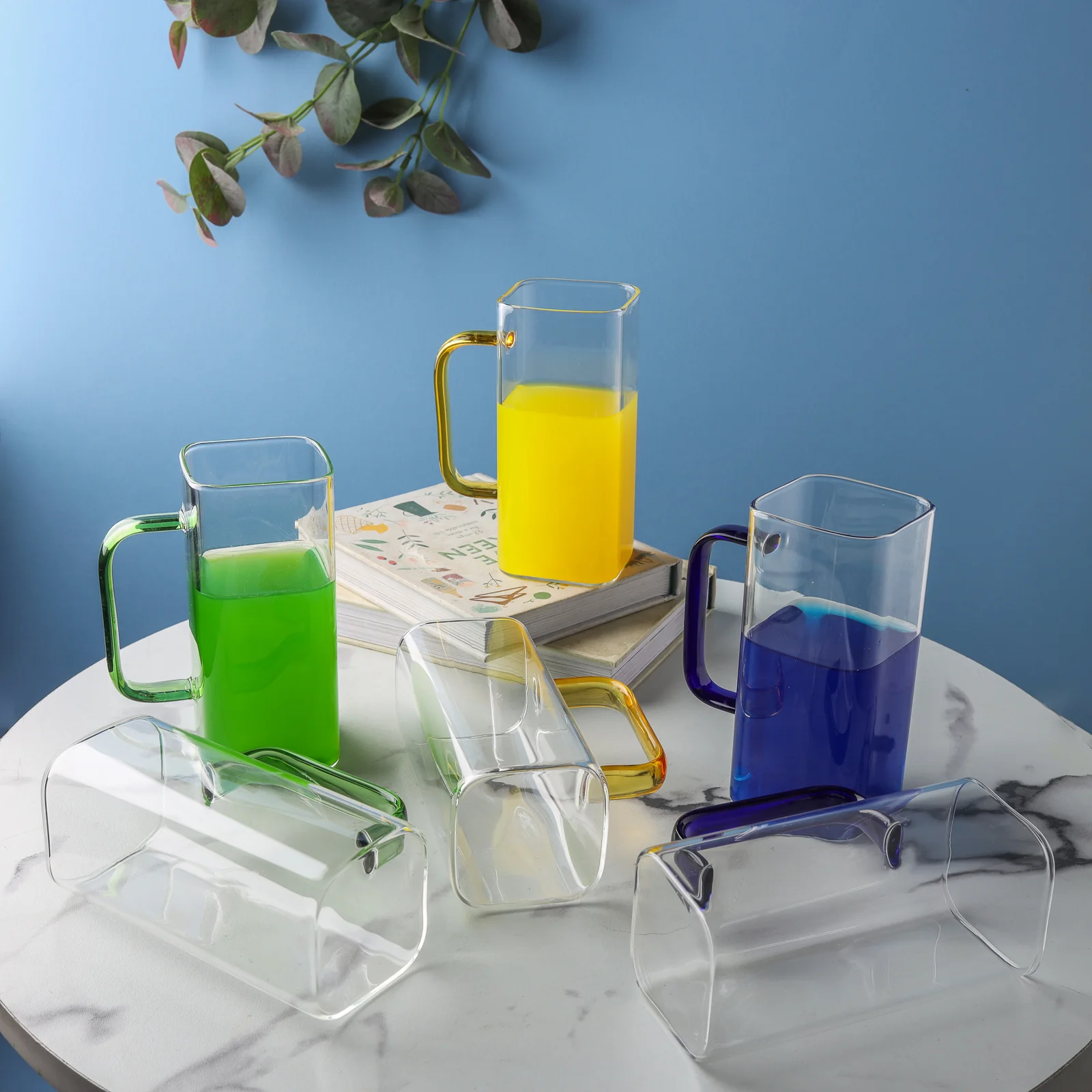 Transparent Mug Set of 2